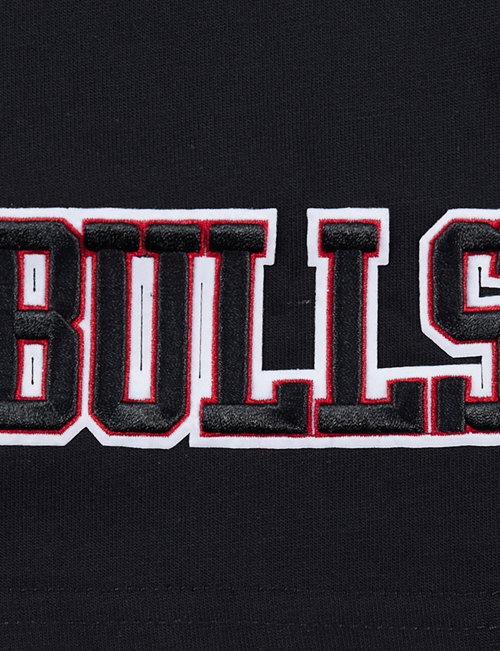 Pro Standard T-Shirts Chicago Bulls Pro Standard NBA Wingspan Drop Shoulder T-Shirt - Black
