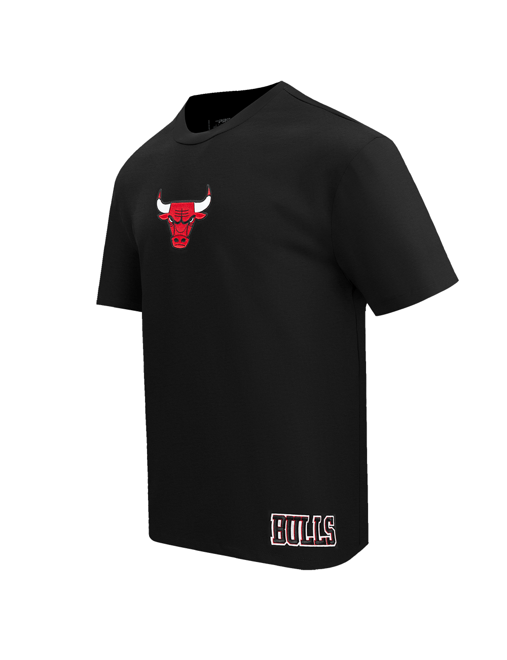 Pro Standard T-Shirts Chicago Bulls Pro Standard NBA Wingspan Drop Shoulder T-Shirt - Black