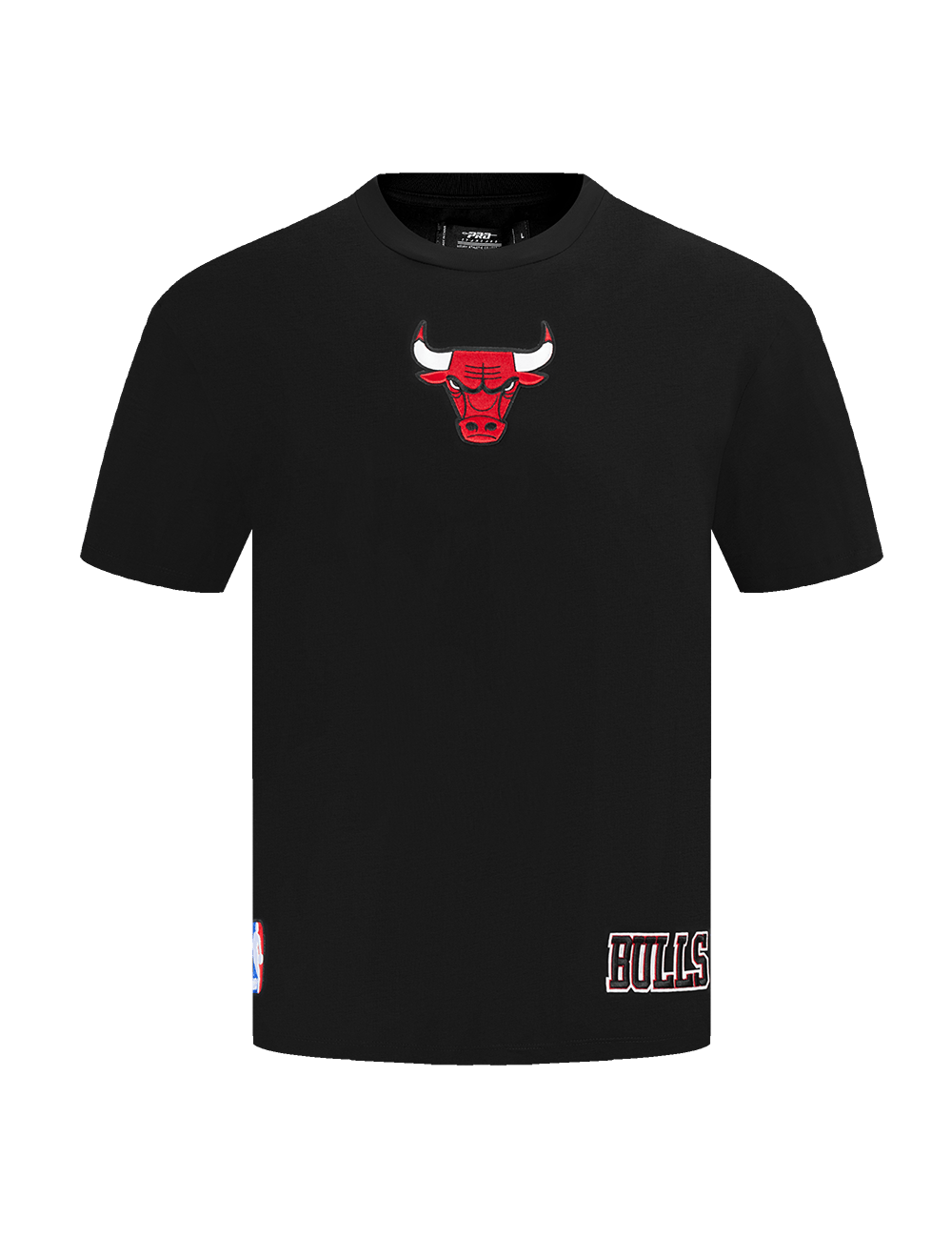 Pro Standard T-Shirts Chicago Bulls Pro Standard NBA Wingspan Drop Shoulder T-Shirt - Black