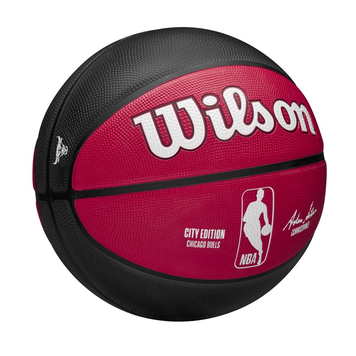 Wilson Sporting Goods Balls Chicago Bulls Wilson NBA 24 City Edition Basketball Ball