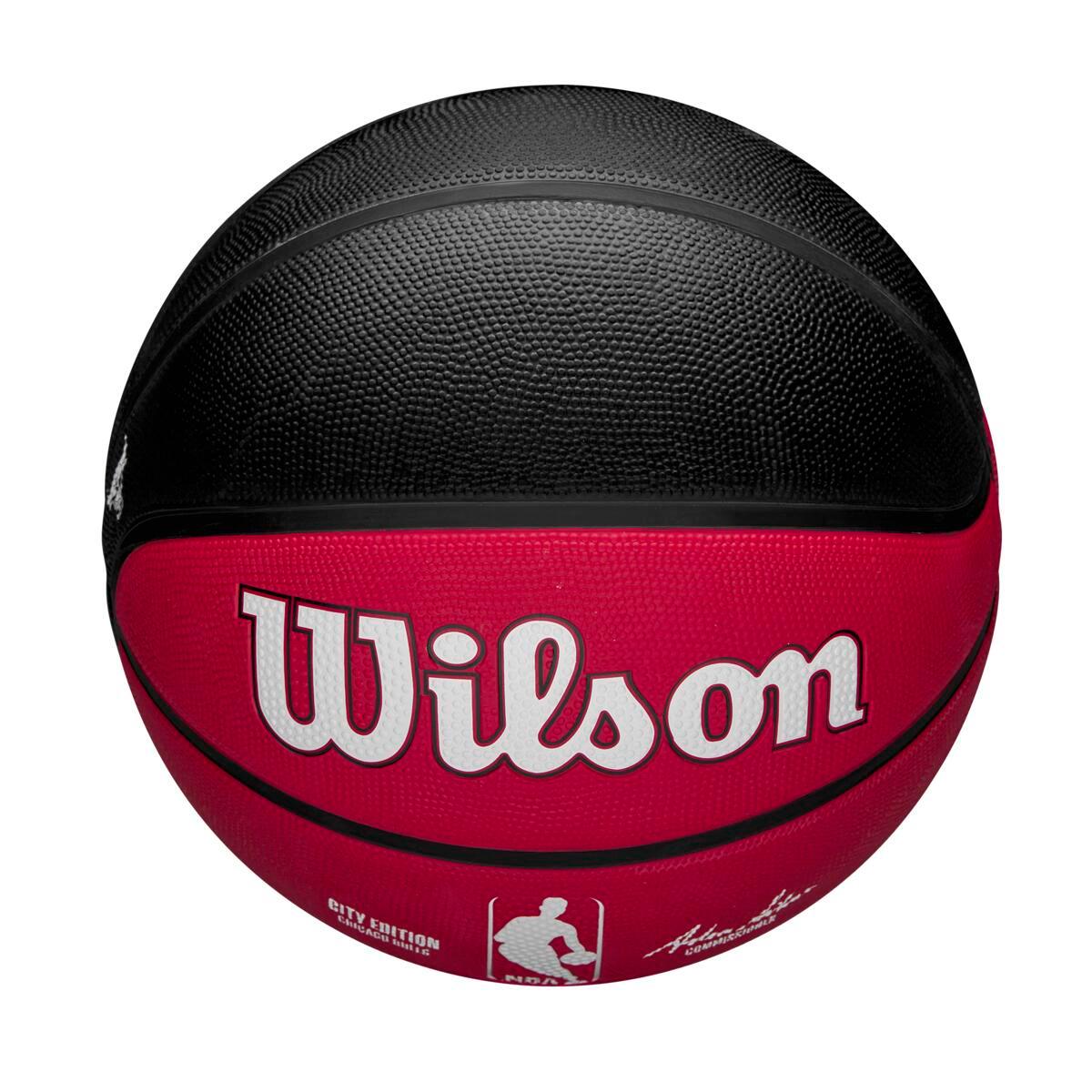 Wilson Sporting Goods Balls Chicago Bulls Wilson NBA 24 City Edition Basketball Ball