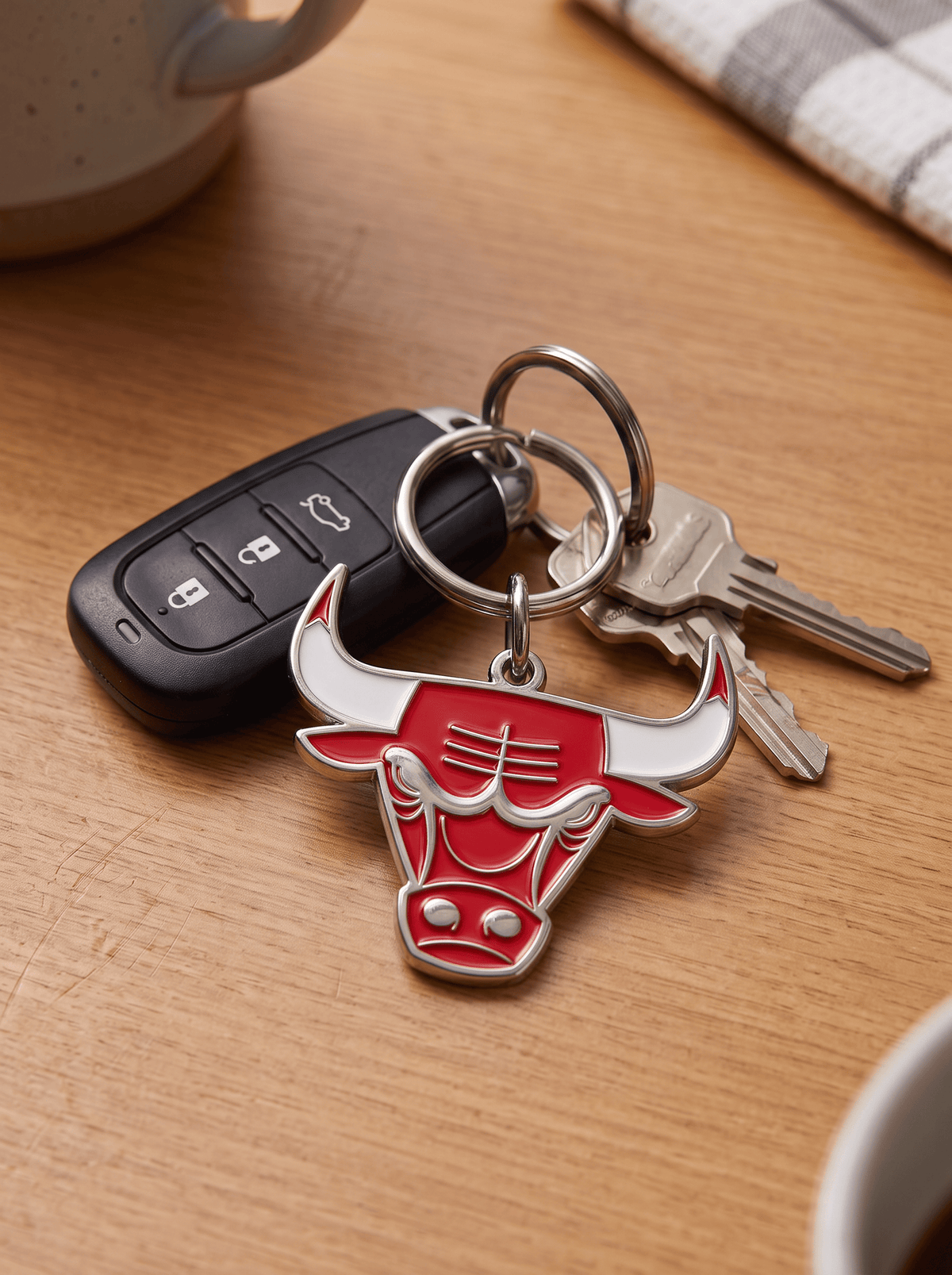 Wincraft Accessories Chicago Bulls Wincraft NBA Cloisonne Metal Key Ring