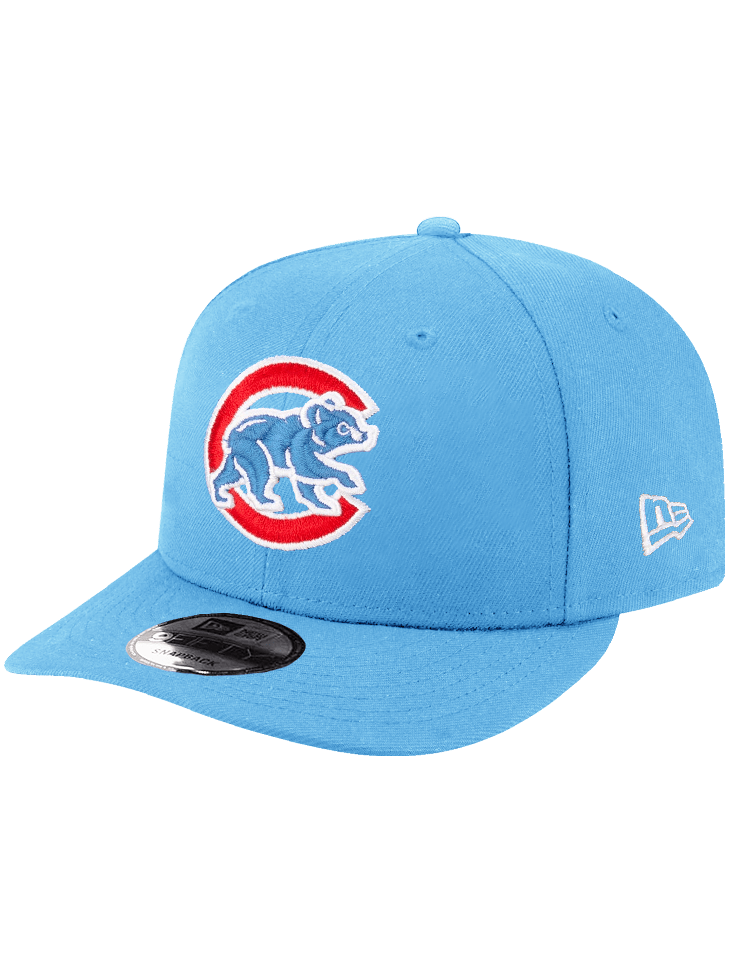 New Era Caps Chicago Cubs New Era MLB Alt 9FIFTY Pre-Curved Snapback Hat - Baby Blue