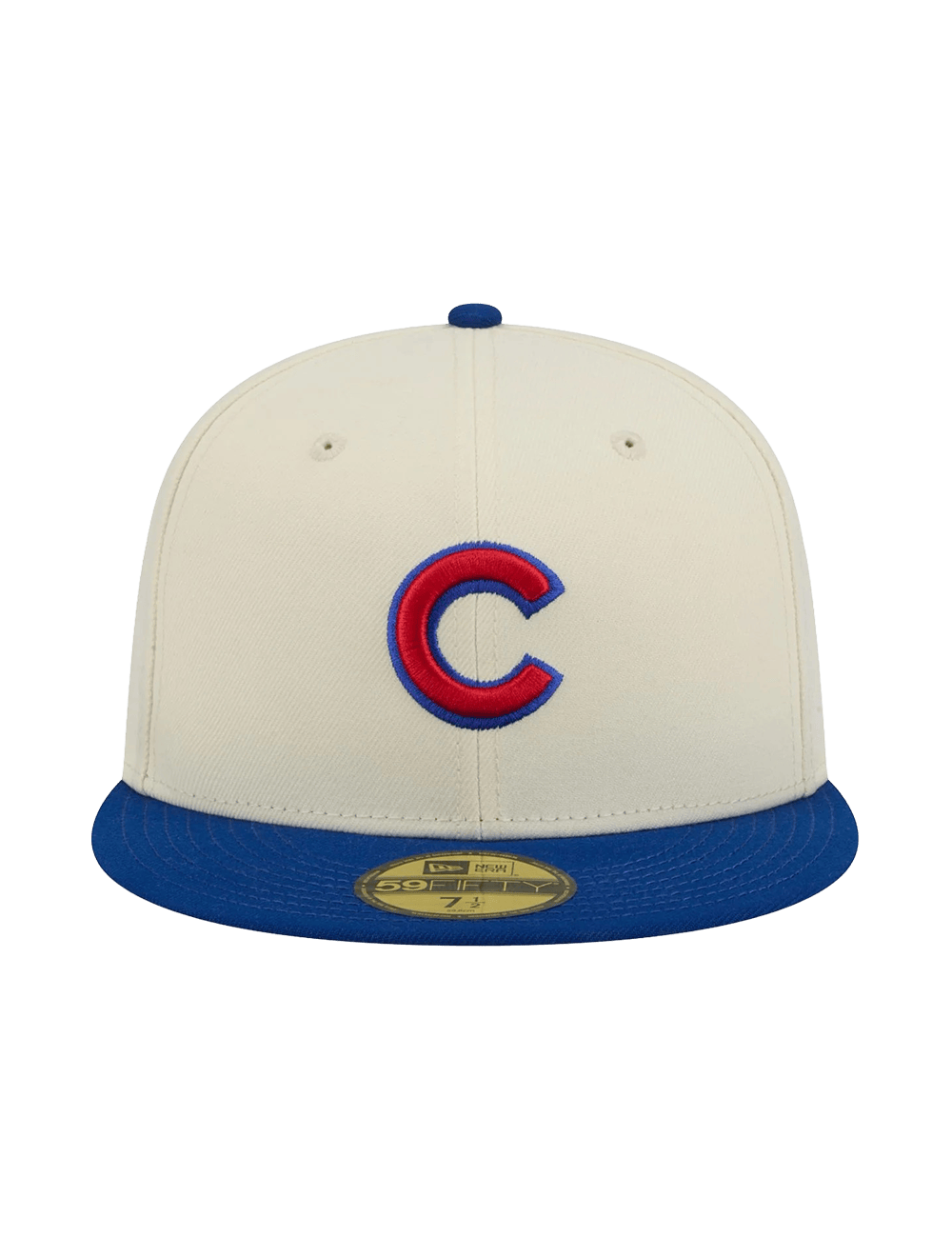New Era Caps Chicago Cubs New Era MLB Team 2 Tone 59FIFTY Fitted Hat - Chrome