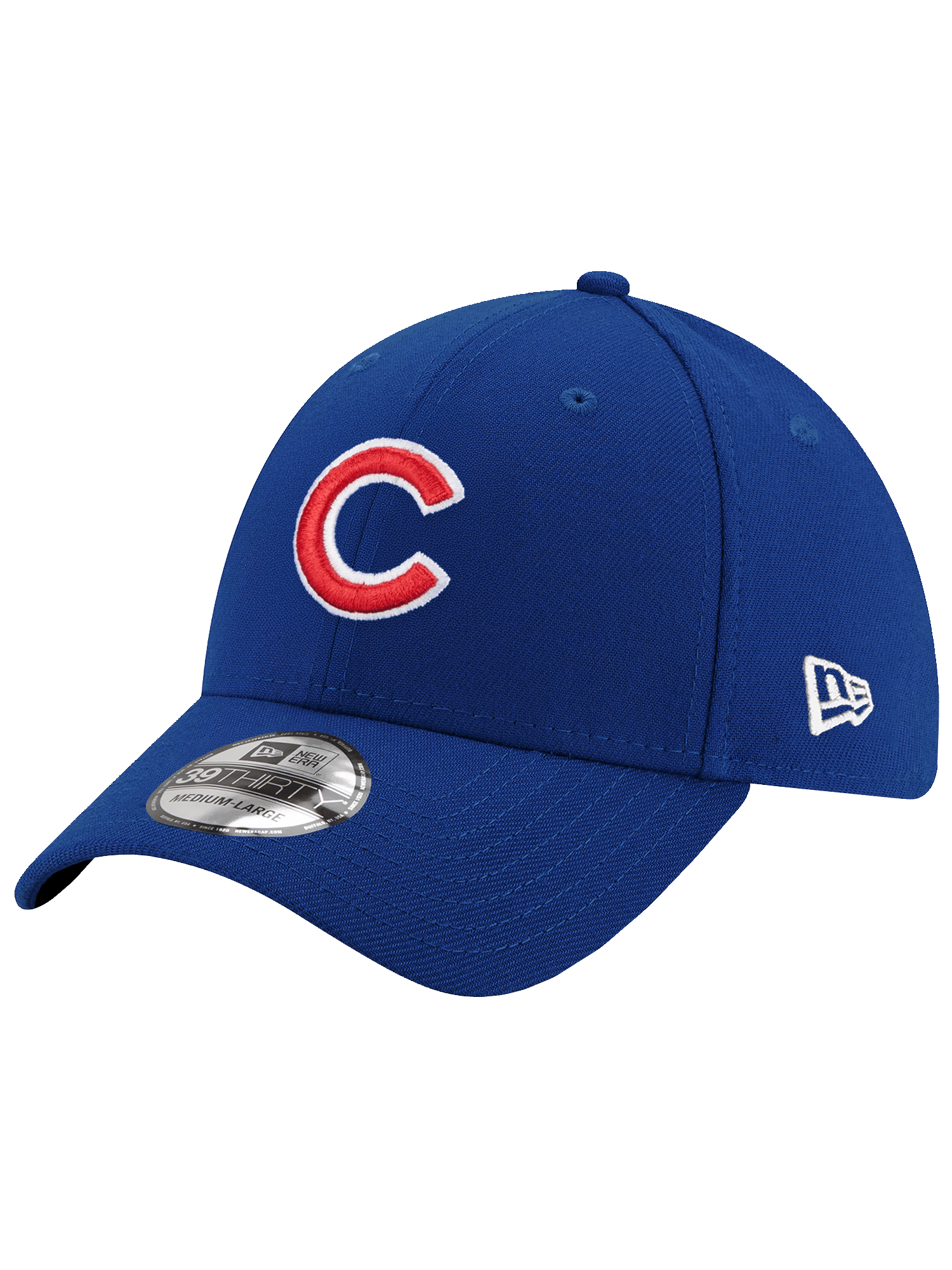 New Era Caps Chicago Cubs New Era MLB Team 39THIRTY Stretch-Fit Hat - Blue
