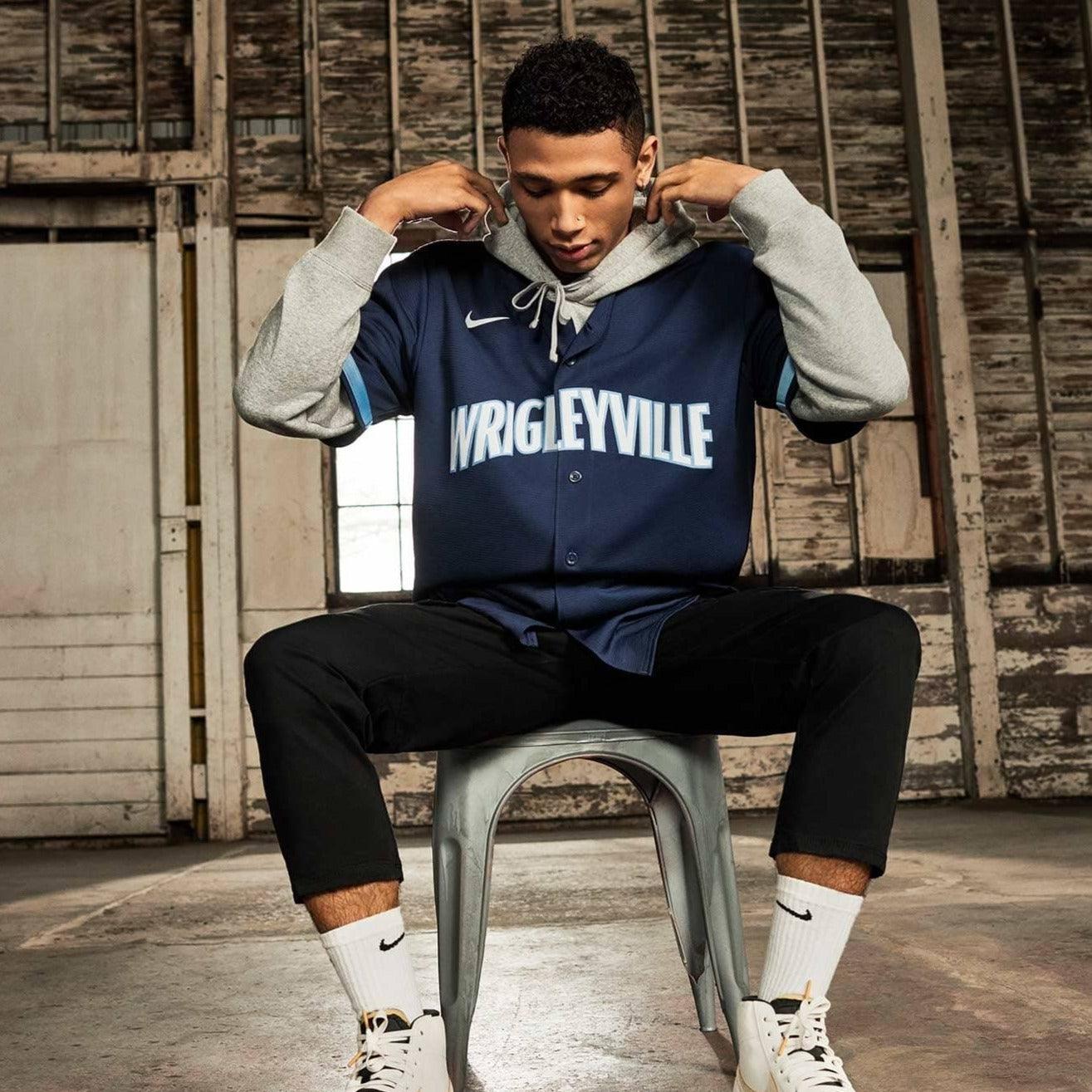Nike Jerseys Chicago Cubs Nike MLB City Connect Jersey - Navy