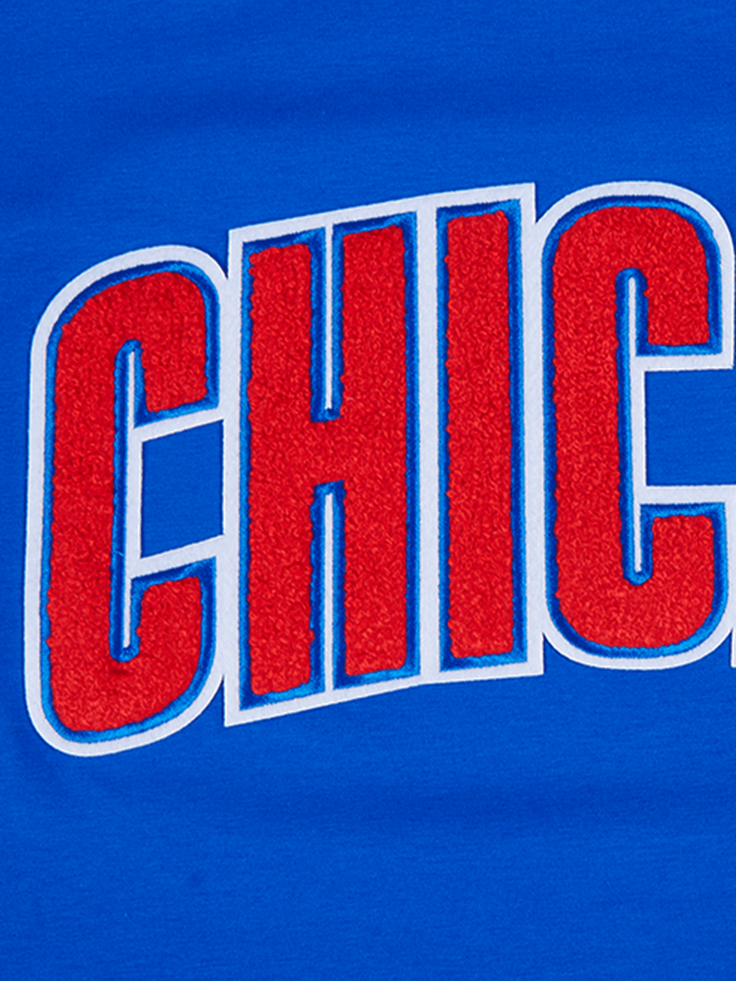 Pro Standard T-Shirts Chicago Cubs Pro Standard MLB Team Chenille Flex T-Shirt - Blue
