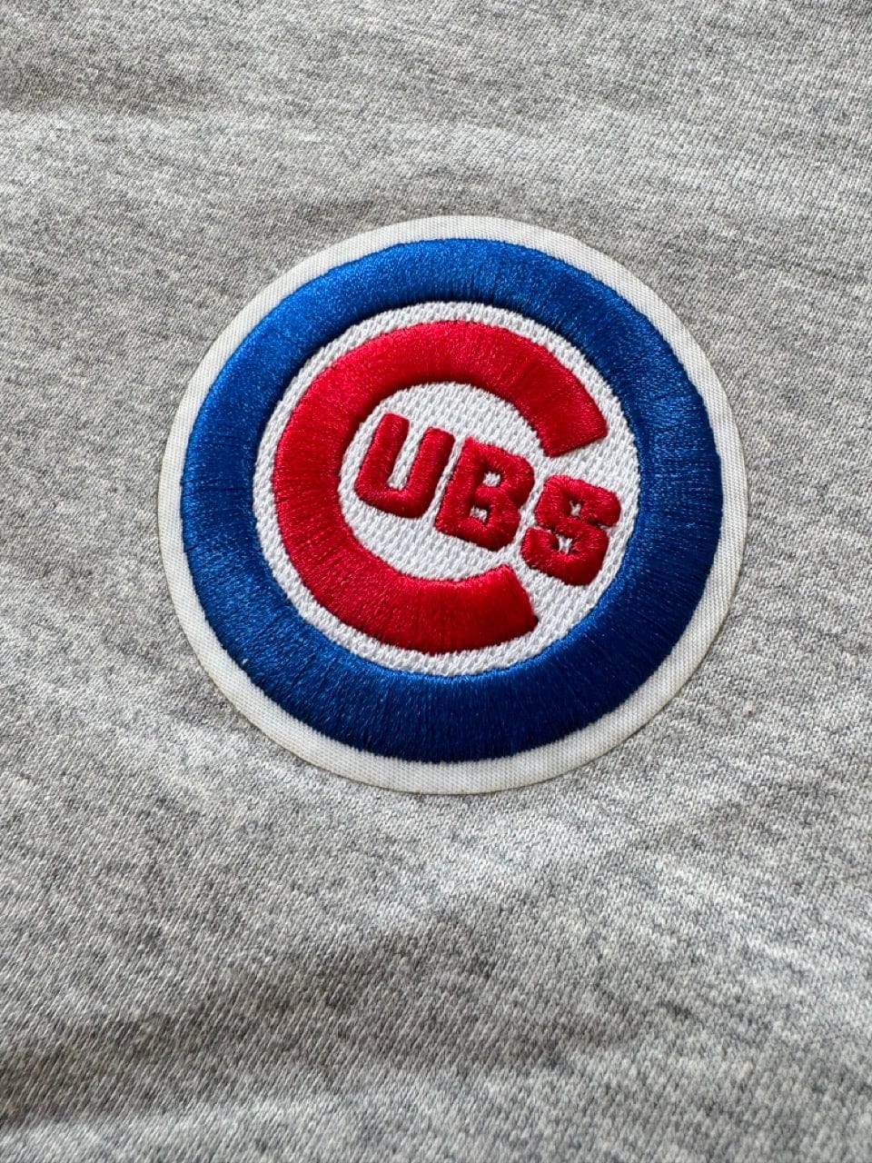Pro Standard T-Shirts Chicago Cubs Pro Standard MLB Team Icon Flex T-Shirt - Heather Grey