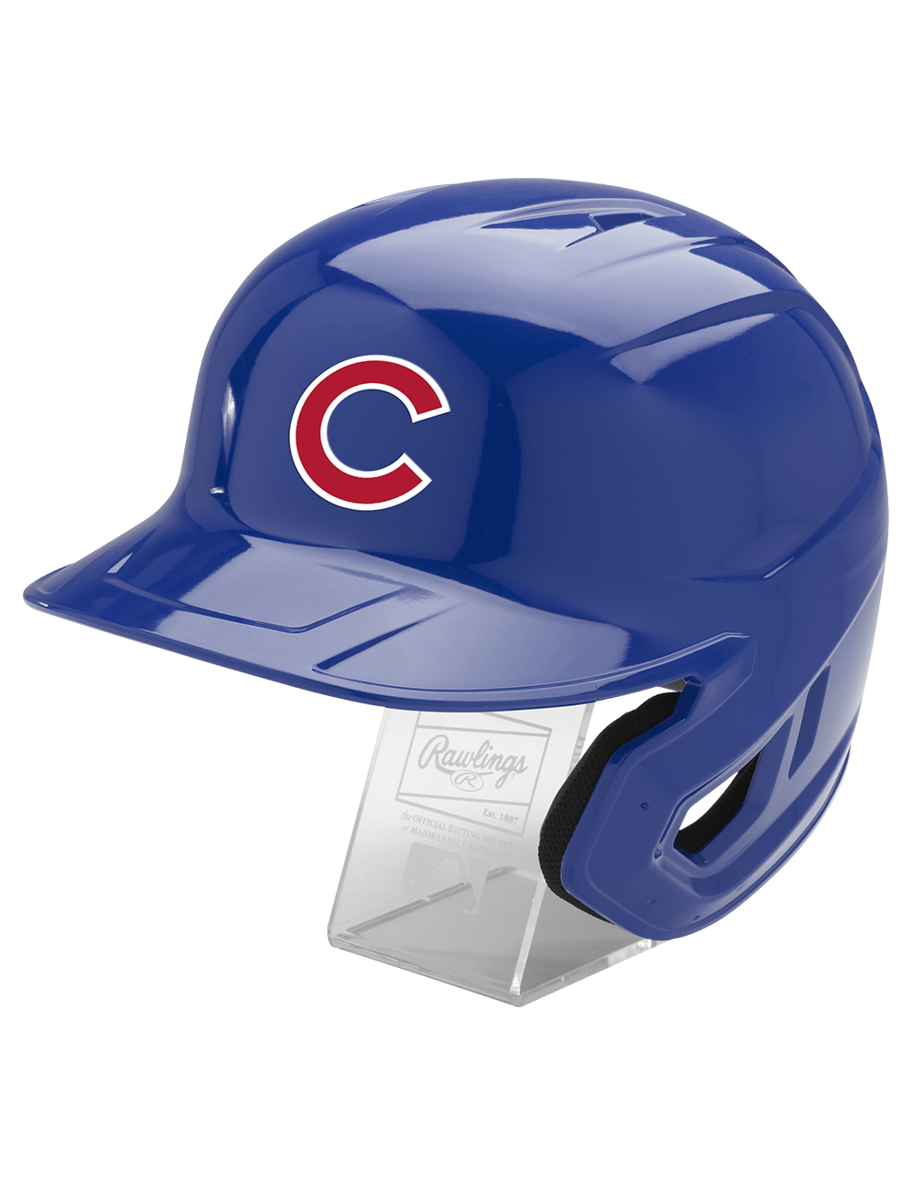 Rawlings Accessories Chicago Cubs Rawlings MLB Full Size Replica Helmet W/Stand