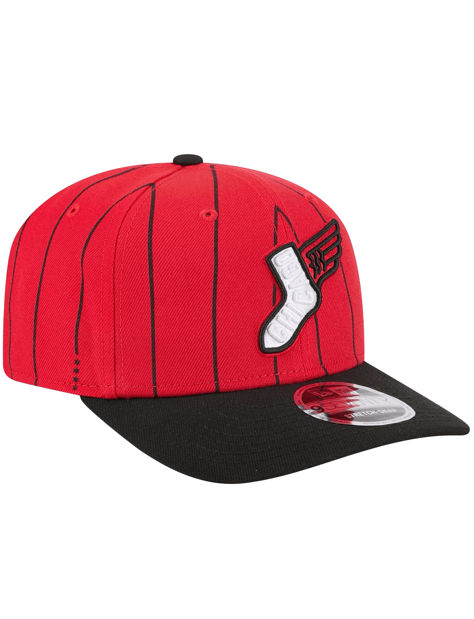 New Era Caps Chicago White Sox New Era MLB City Connect 9SEVENTY Stretch-Snapback Hat - Red