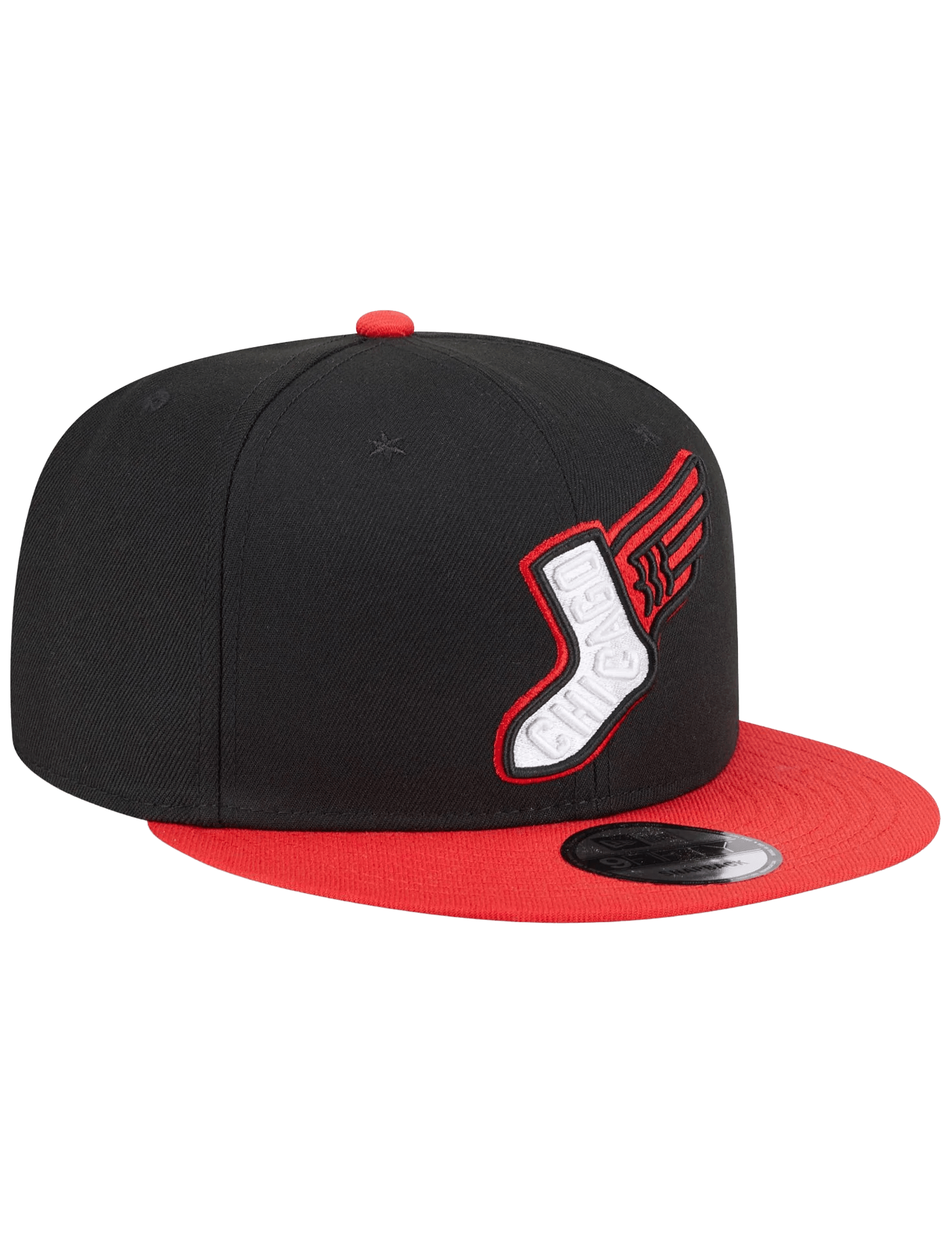 New Era Caps Chicago White Sox New Era MLB City Connect Alt 9FIFTY Snapback Hat - Black