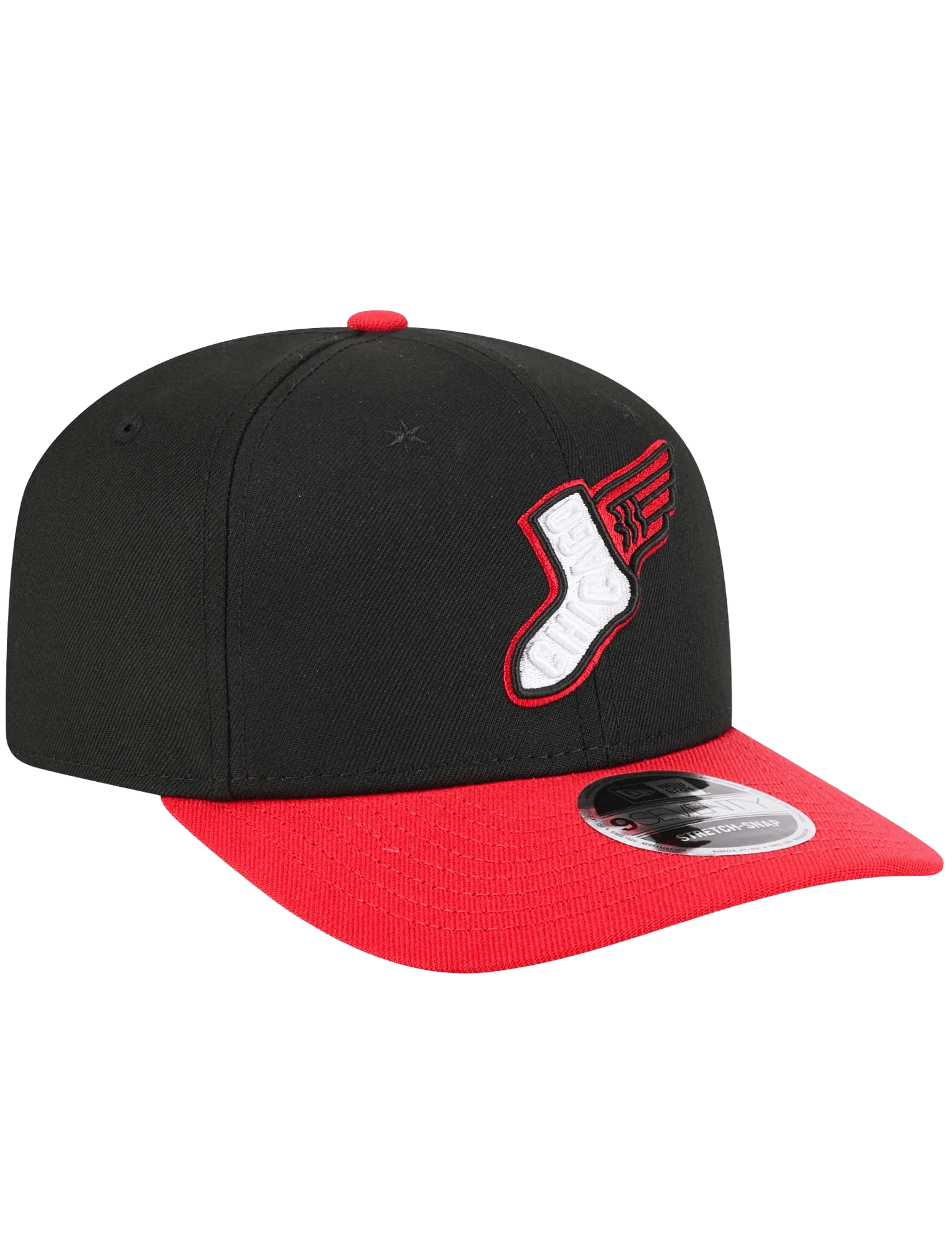 New Era Caps Chicago White Sox New Era MLB City Connect Alt 9SEVENTY Stretch-Snapback Hat - Black