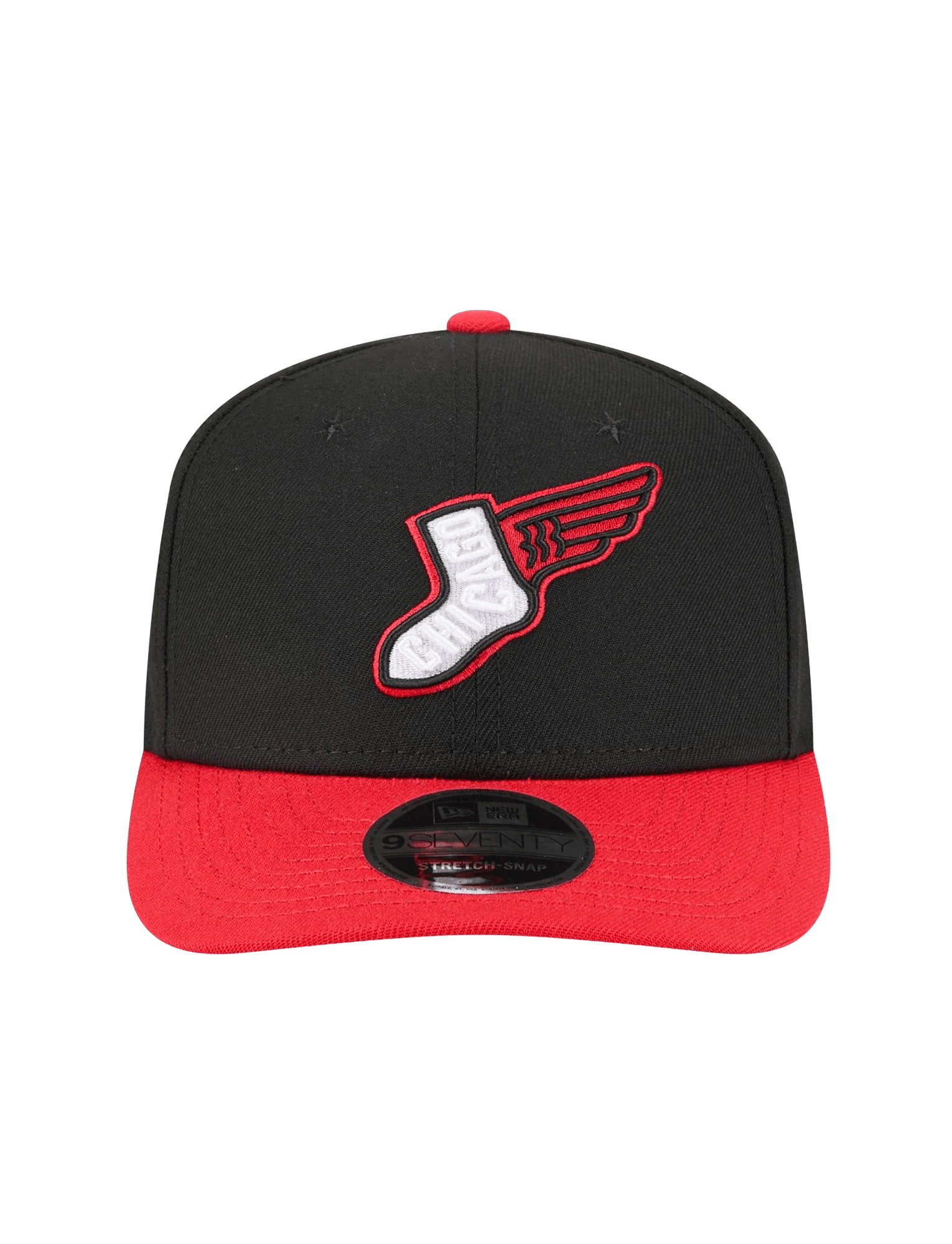 New Era Caps Chicago White Sox New Era MLB City Connect Alt 9SEVENTY Stretch-Snapback Hat - Black
