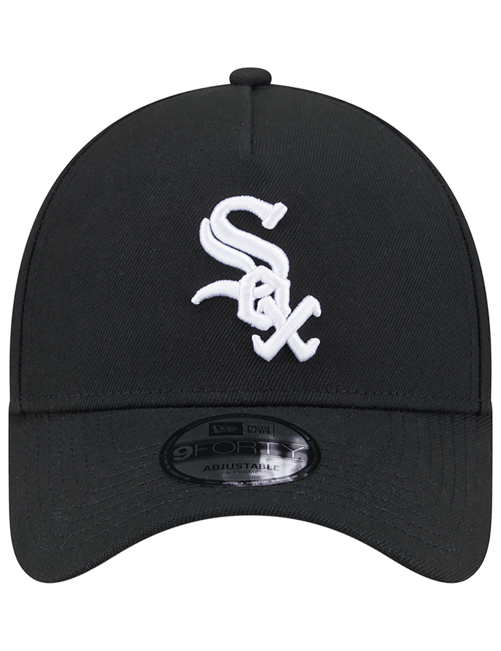 New Era Caps Chicago White Sox New Era MLB Local Dishes 9FORTY A-Frame Snapback Hat - Black