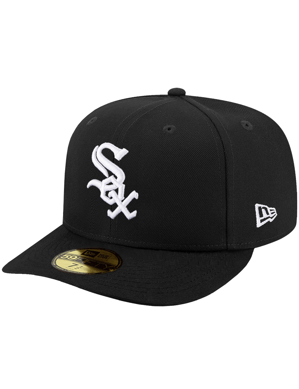 New Era Caps Chicago White Sox New Era MLB On-Field AC Pre-Curved 59FIFTY Fitted Hat - Black