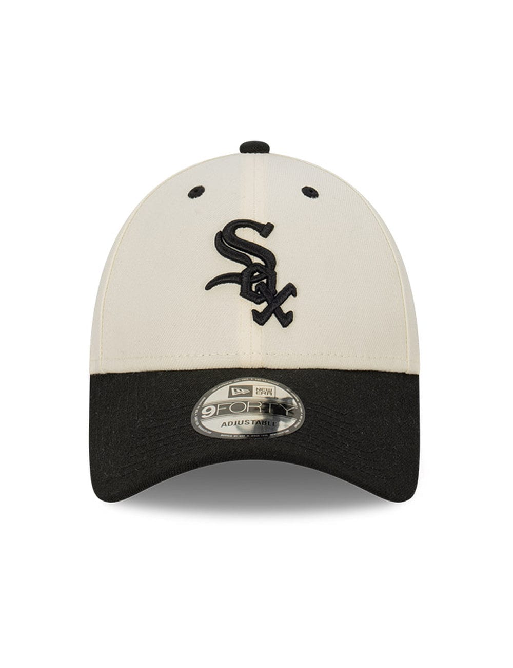 New Era Caps Chicago White Sox New Era MLB Team 2T 9FORTY Snapback Hat - Chrome White