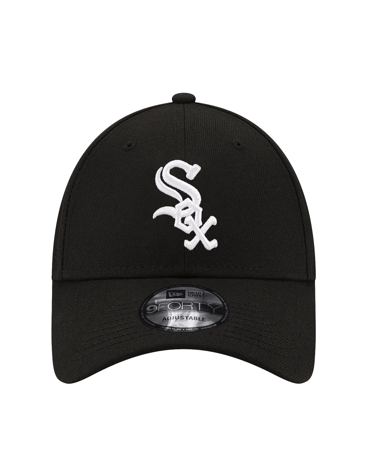 New Era Caps Chicago White Sox New Era MLB Team 9FORTY Strapback Hat - Black