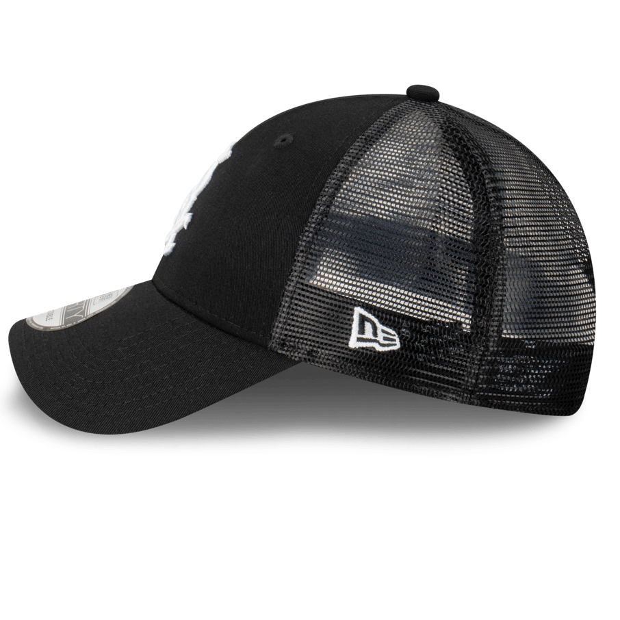 New Era Caps Chicago White Sox New Era MLB Team Trucker 9FORTY Snapback Hat - Black