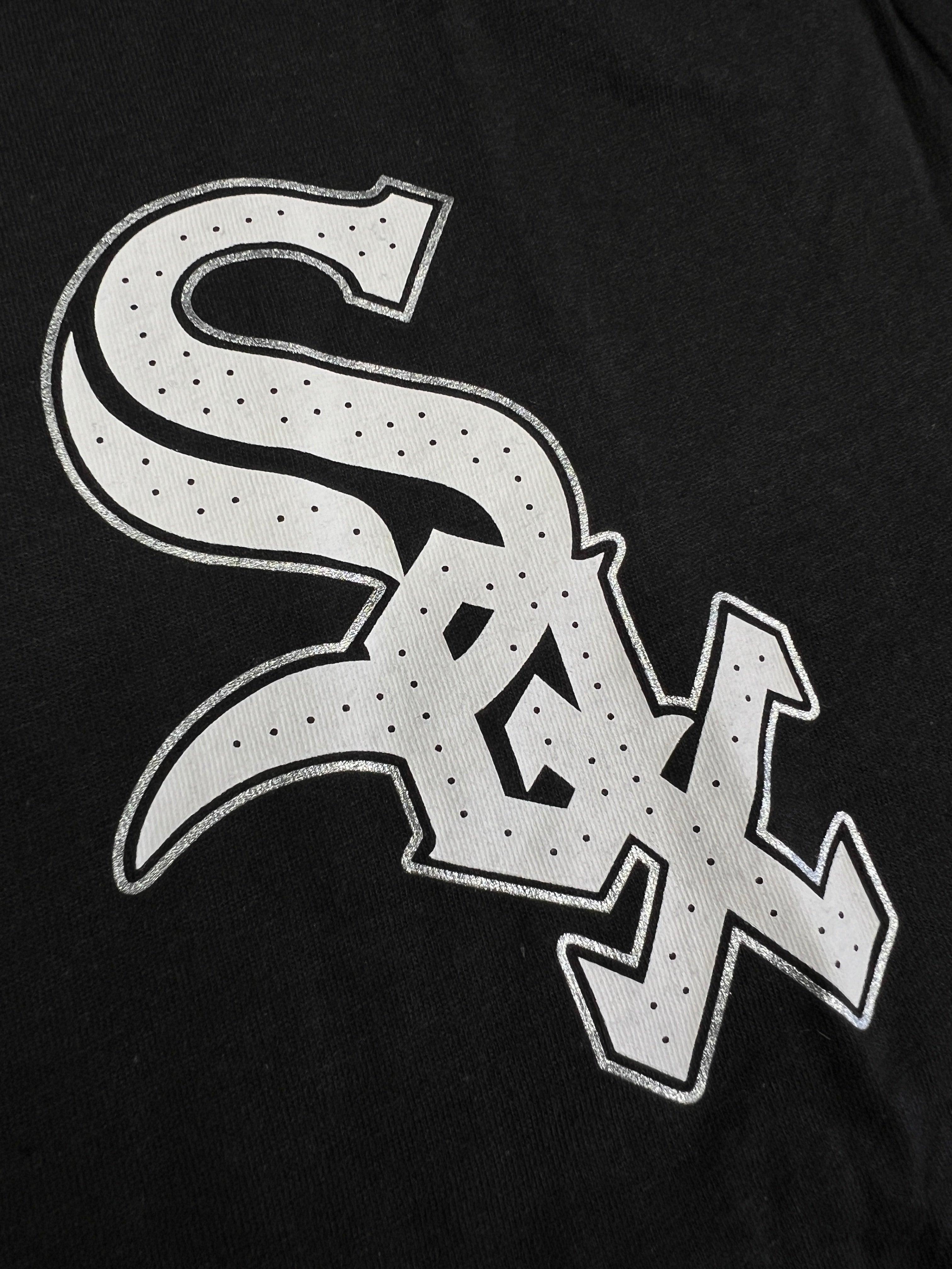 Nike T-Shirts Chicago White Sox Nike MLB Fuse Wordmark T-Shirt - Black