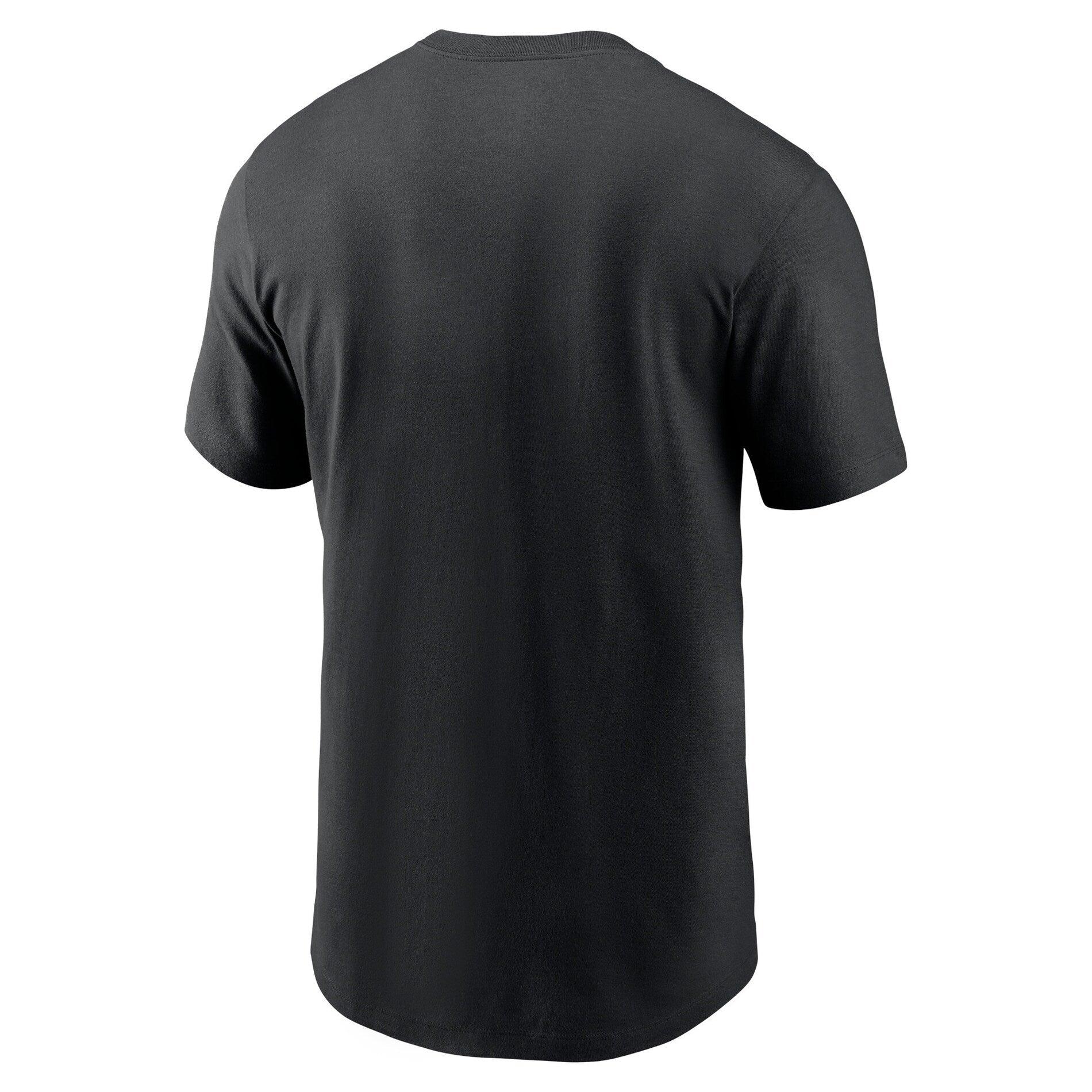 Nike T-Shirts Chicago White Sox Nike MLB Fuse Wordmark T-Shirt - Black