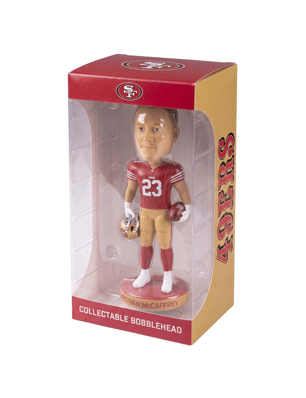NFL Branded Figures Christian McCaffrey San Francisco 49ers NFL 18cm Bobblehead Figure