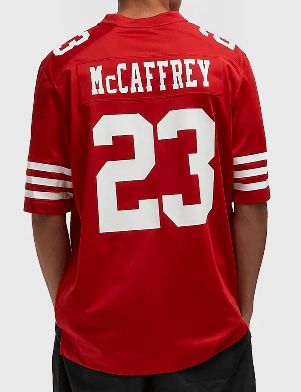 Nike Jerseys Christian McCaffrey San Francisco 49ers Nike NFL Game Jersey - Red