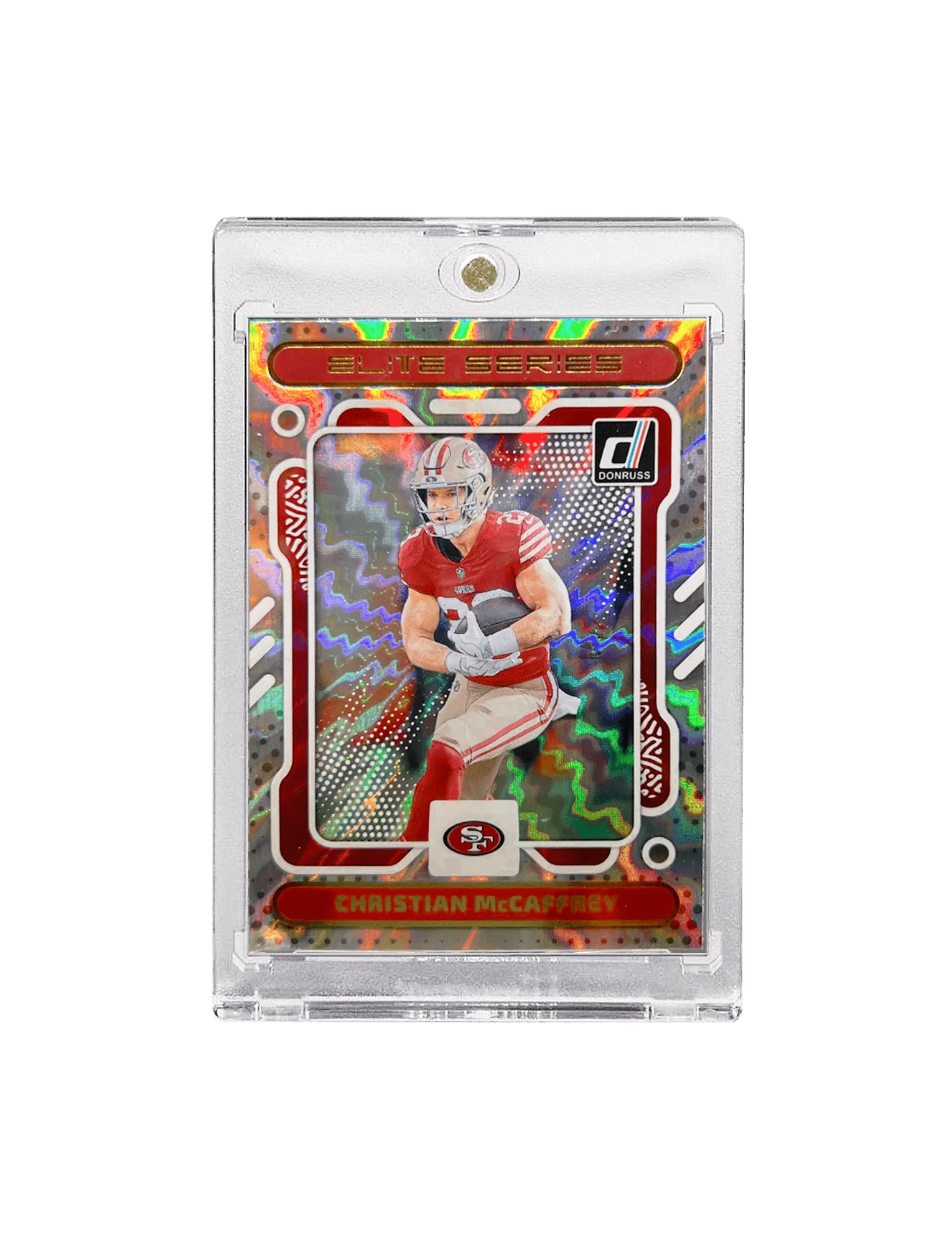 Panini Cards Christian McCaffrey San Francisco 49ers Panini 23 Donruss Elite Series Card