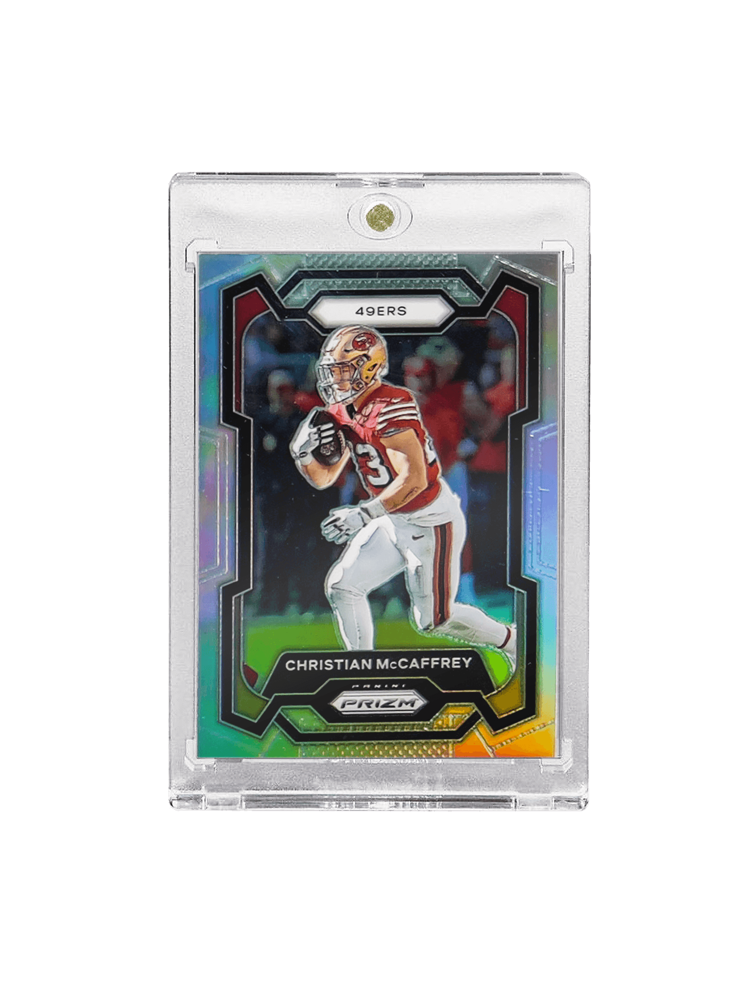 Panini Cards Christian McCaffrey San Francisco 49ers Panini NFL Prizm 23 Silver 267 Card