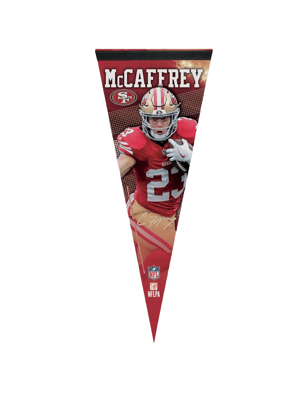 Wincraft Accessories Christian McCaffrey San Francisco 49ers Wincraft NFL 12 x 30" Premium Felt Pennant