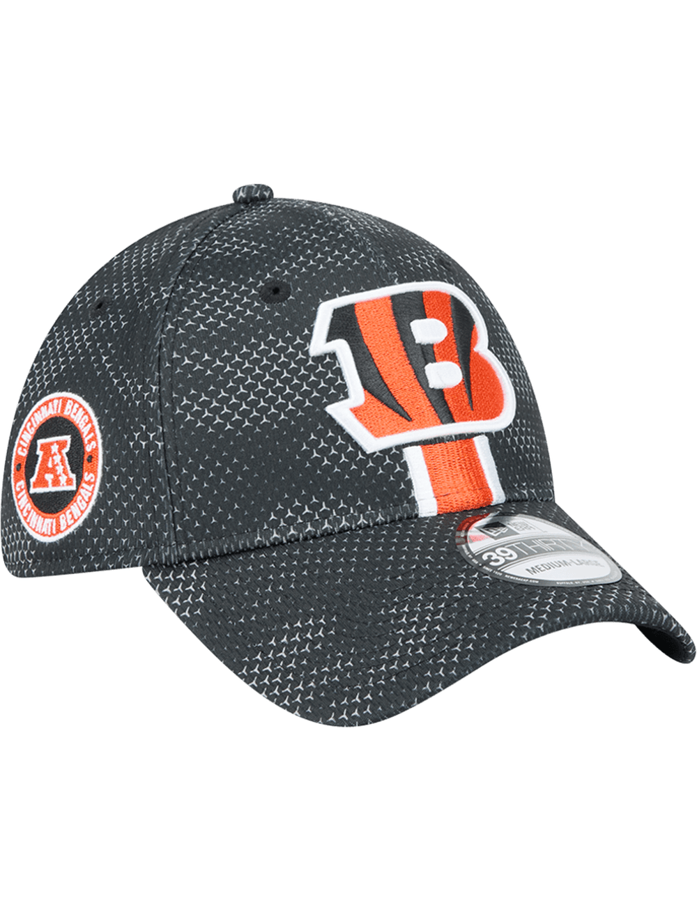 New Era Caps Cincinnati Bengals New Era NFL 24 Sideline 39THIRTY Stretch-Fit Hat