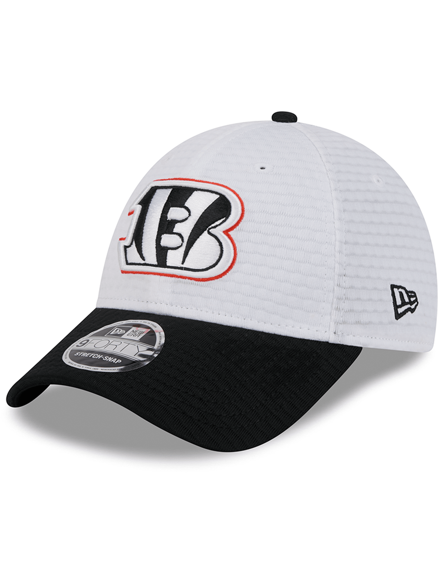 New Era Caps Cincinnati Bengals New Era NFL 24 Training 9FORTY Stretch-Snapback Hat - White