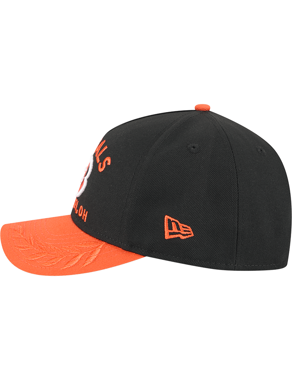 New Era Caps Cincinnati Bengals New Era NFL 25 Draft 9FORTY M-Crown Snapback Hat - Black