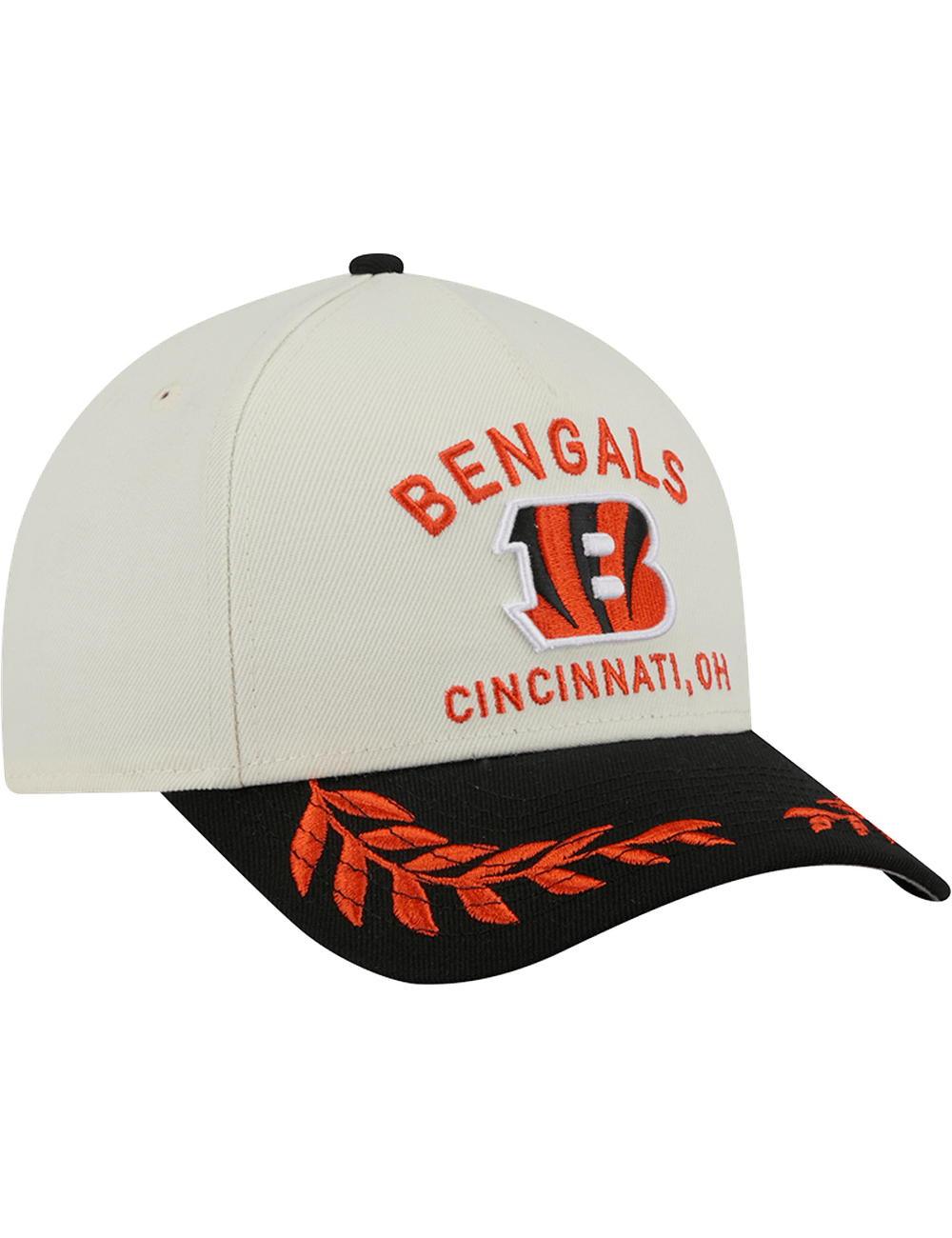 New Era Caps Cincinnati Bengals New Era NFL 25 Draft 9FORTY M-Crown Snapback Hat - Chrome