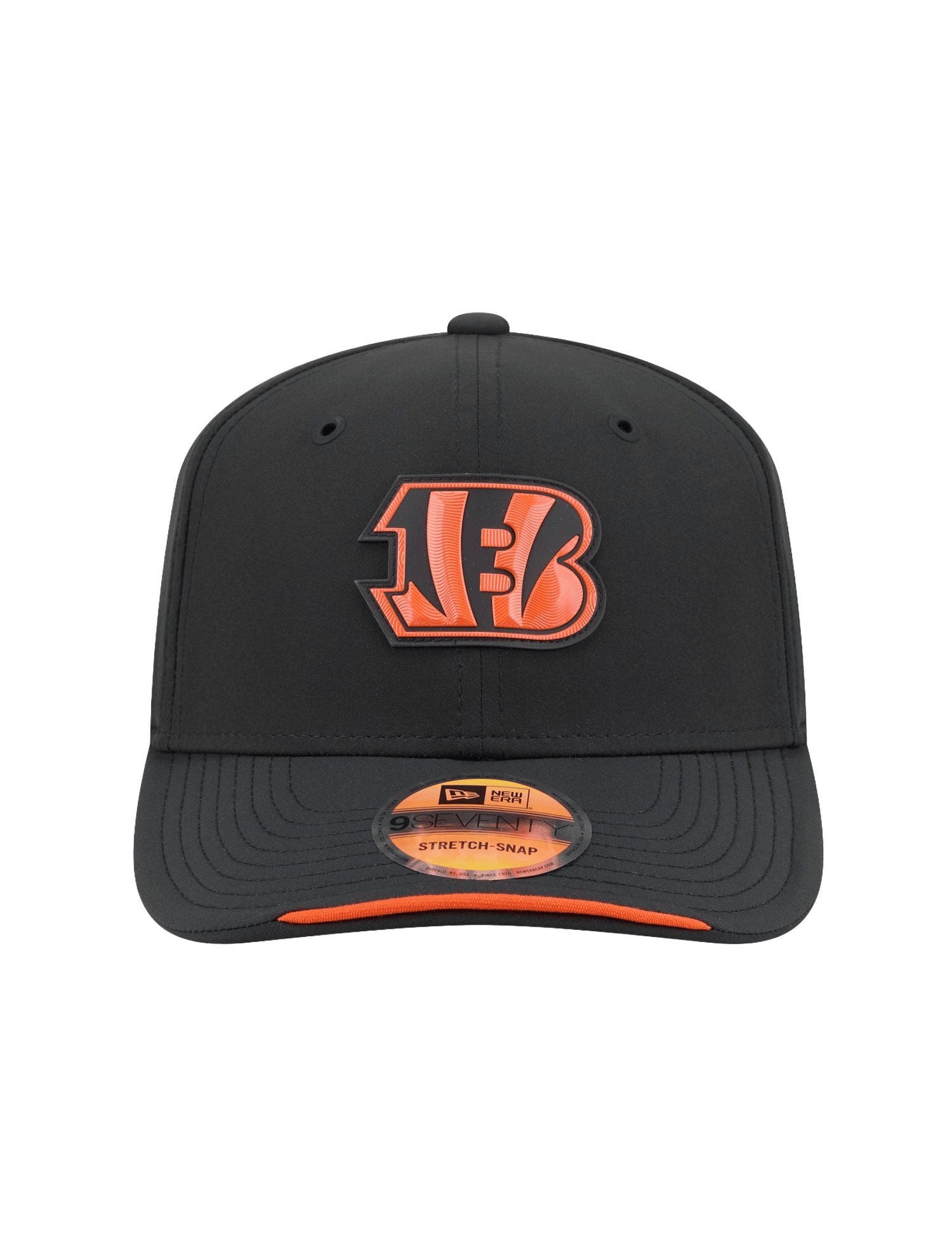 New Era Caps OSFM Cincinnati Bengals New Era NFL 26 Sideline 9SEVENTY Stretch-Snapback Hat - Navy