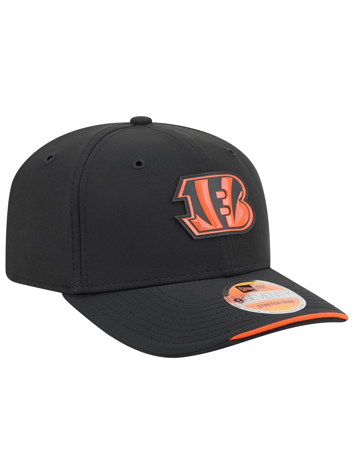New Era Caps OSFM Cincinnati Bengals New Era NFL 26 Sideline 9SEVENTY Stretch-Snapback Hat - Navy