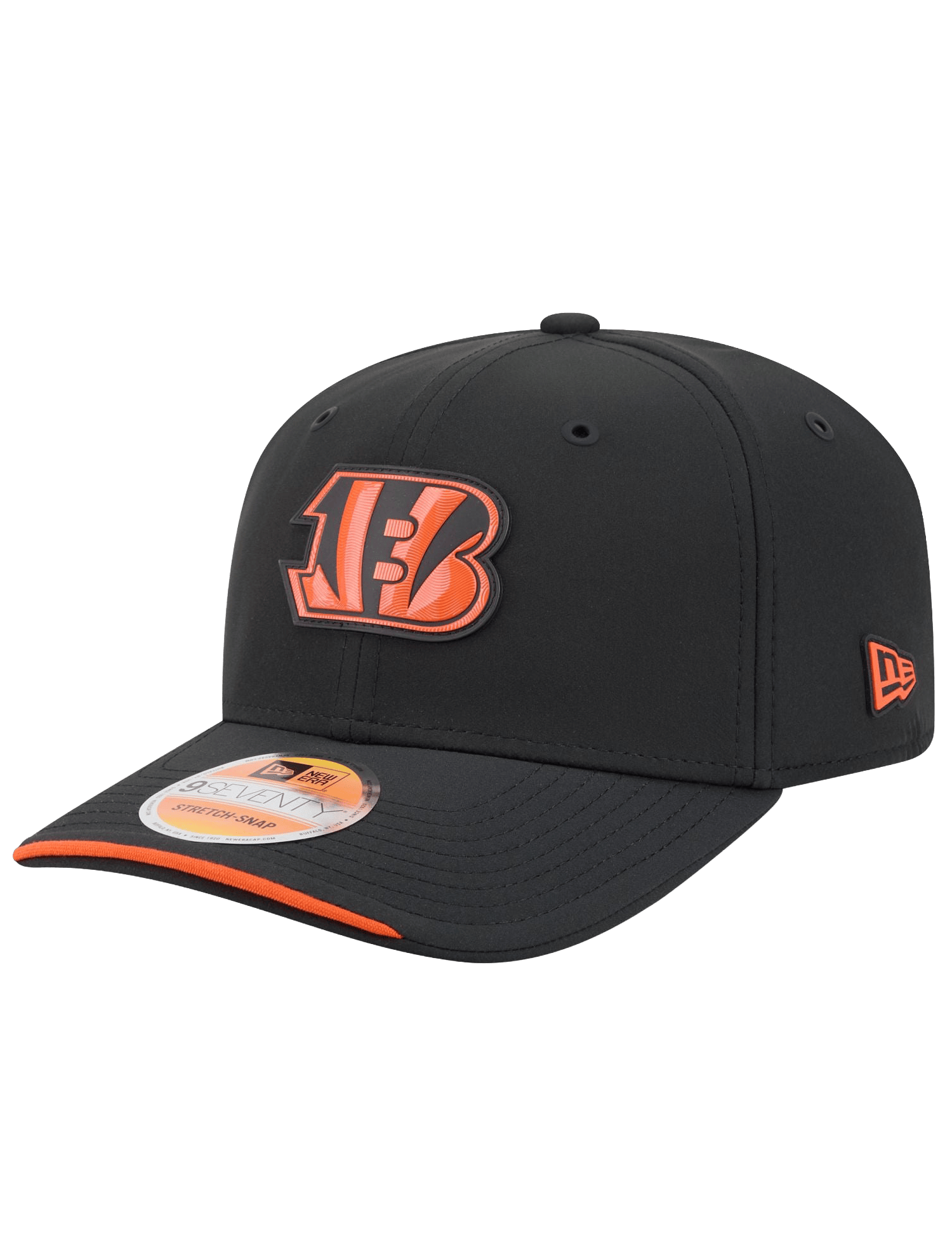 New Era Caps OSFM Cincinnati Bengals New Era NFL 26 Sideline 9SEVENTY Stretch-Snapback Hat - Navy