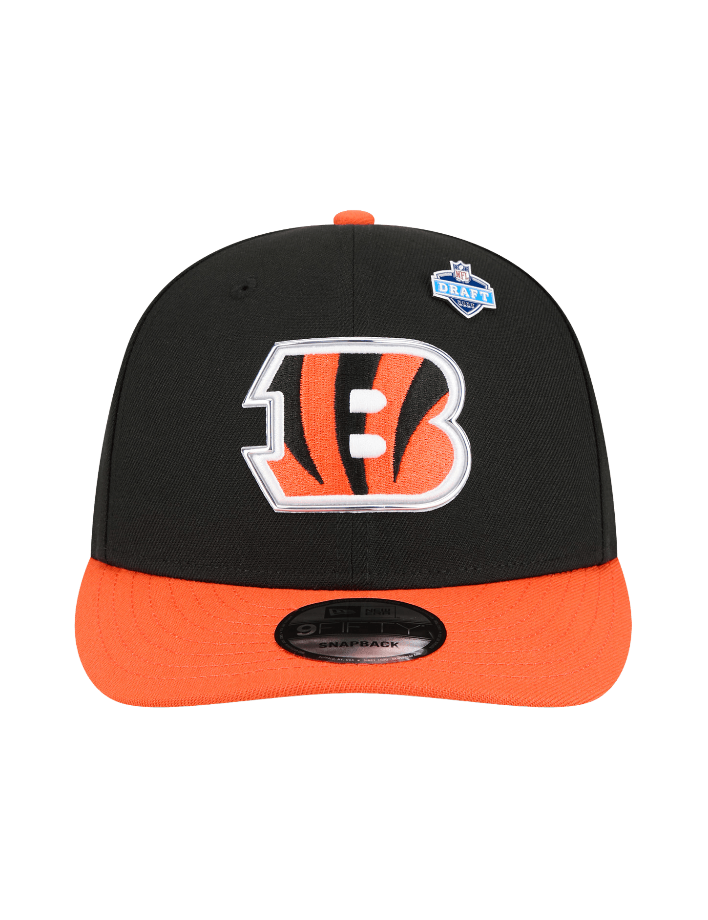 New Era Caps OSFM Cincinnati Bengals New Era NFL Draft 26 9FIFTY Pre-Curved Snapback Hat
