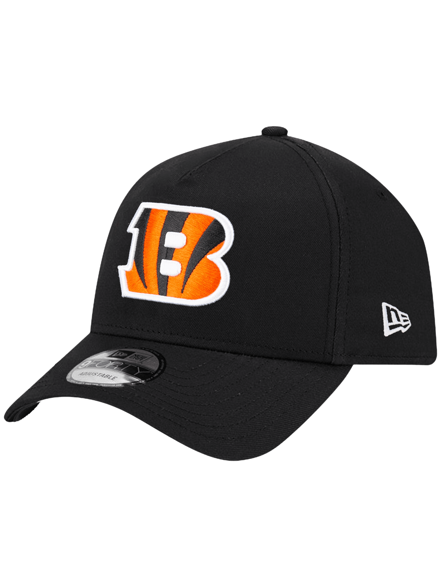 New Era Caps Cincinnati Bengals New Era NFL Team 9FORTY A-Frame Snapback Hat - Black