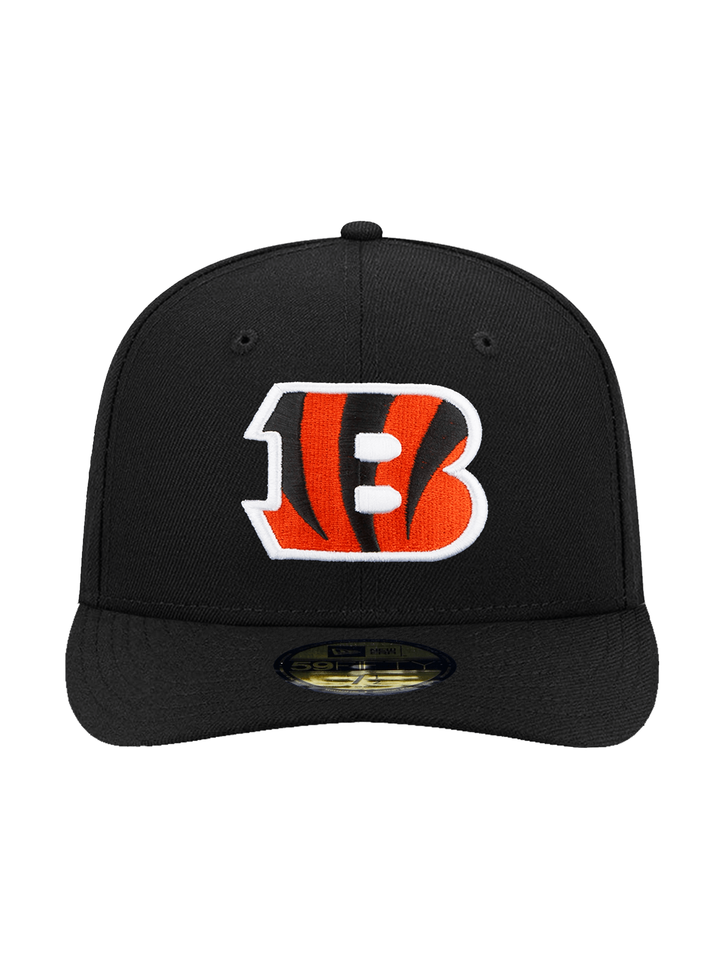 New Era Caps Cincinnati Bengals New Era NFL Team Pre-Curved 59FIFTY Fitted Hat - Black
