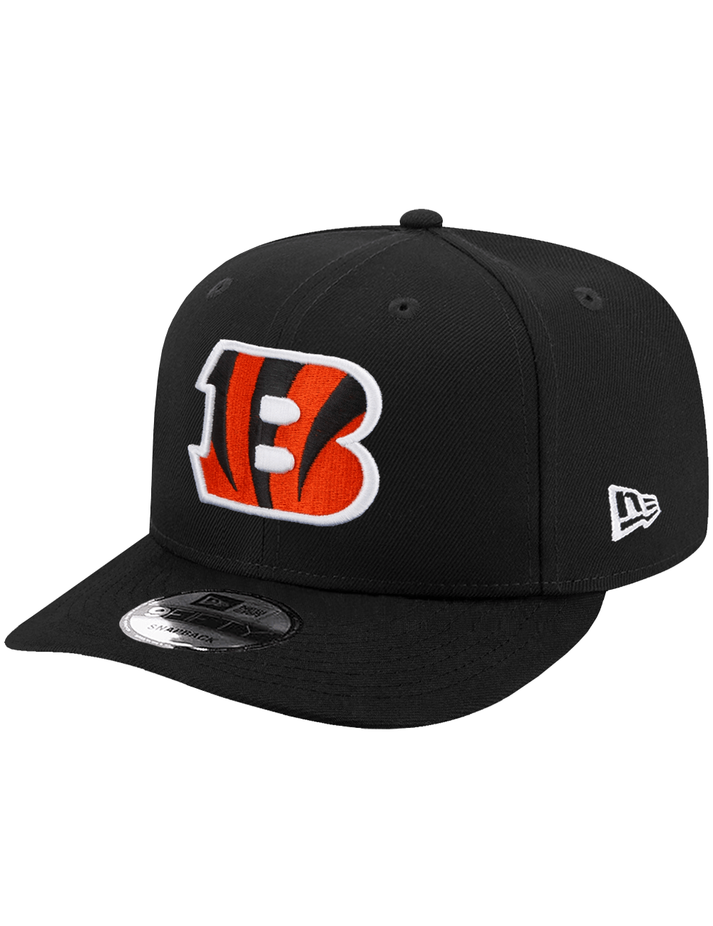 New Era Caps Cincinnati Bengals New Era NFL Team Pre-Curved 9FIFTY Snapback Hat - Black