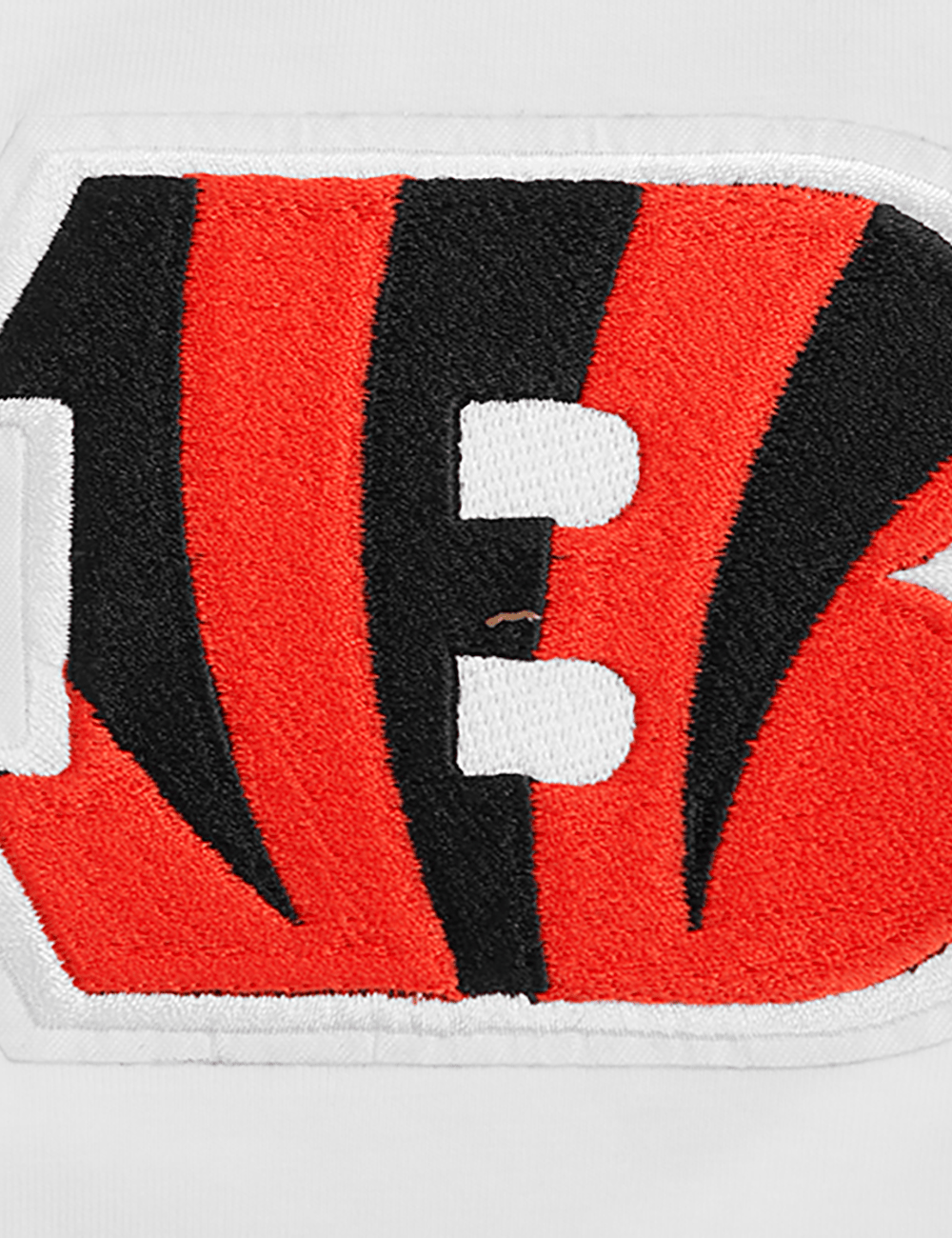 Pro Standard T-Shirts Cincinnati Bengals Pro Standard NFL Classic Chenille Flex T-Shirt - White