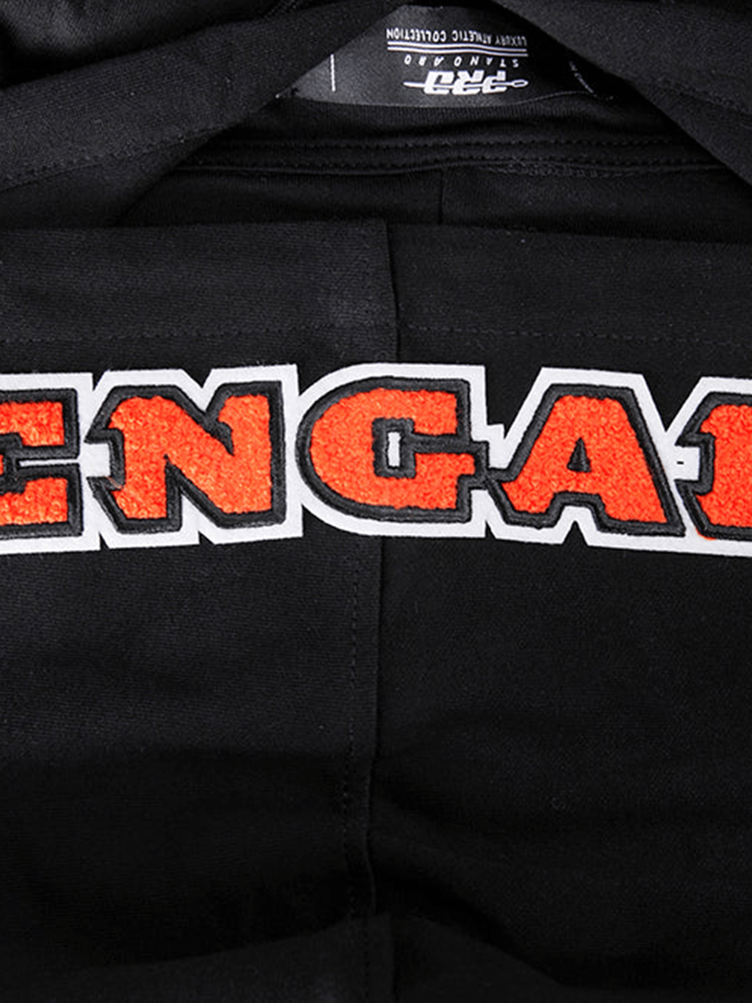 Pro Standard Jumpers Cincinnati Bengals Pro Standard NFL Team Chenille Hoodie Jumper - Black