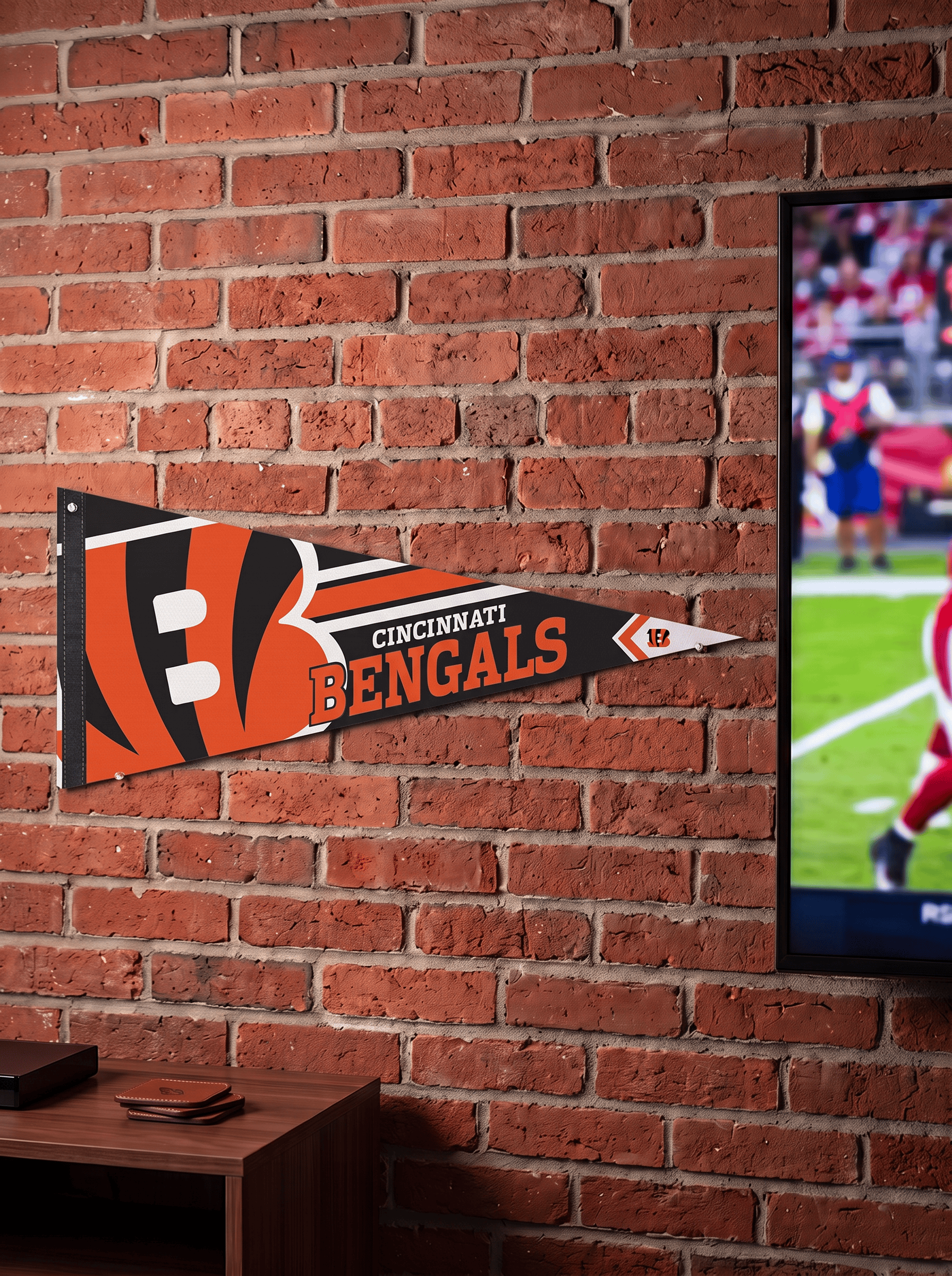 Wincraft Accessories Cincinnati Bengals Wincraft NFL Team Premium 12" x 30" Pennant
