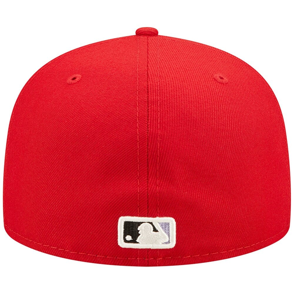 New Era Caps Cincinnati Reds New Era MLB Pop Sweat 59FIFTY Fitted Hat - Red