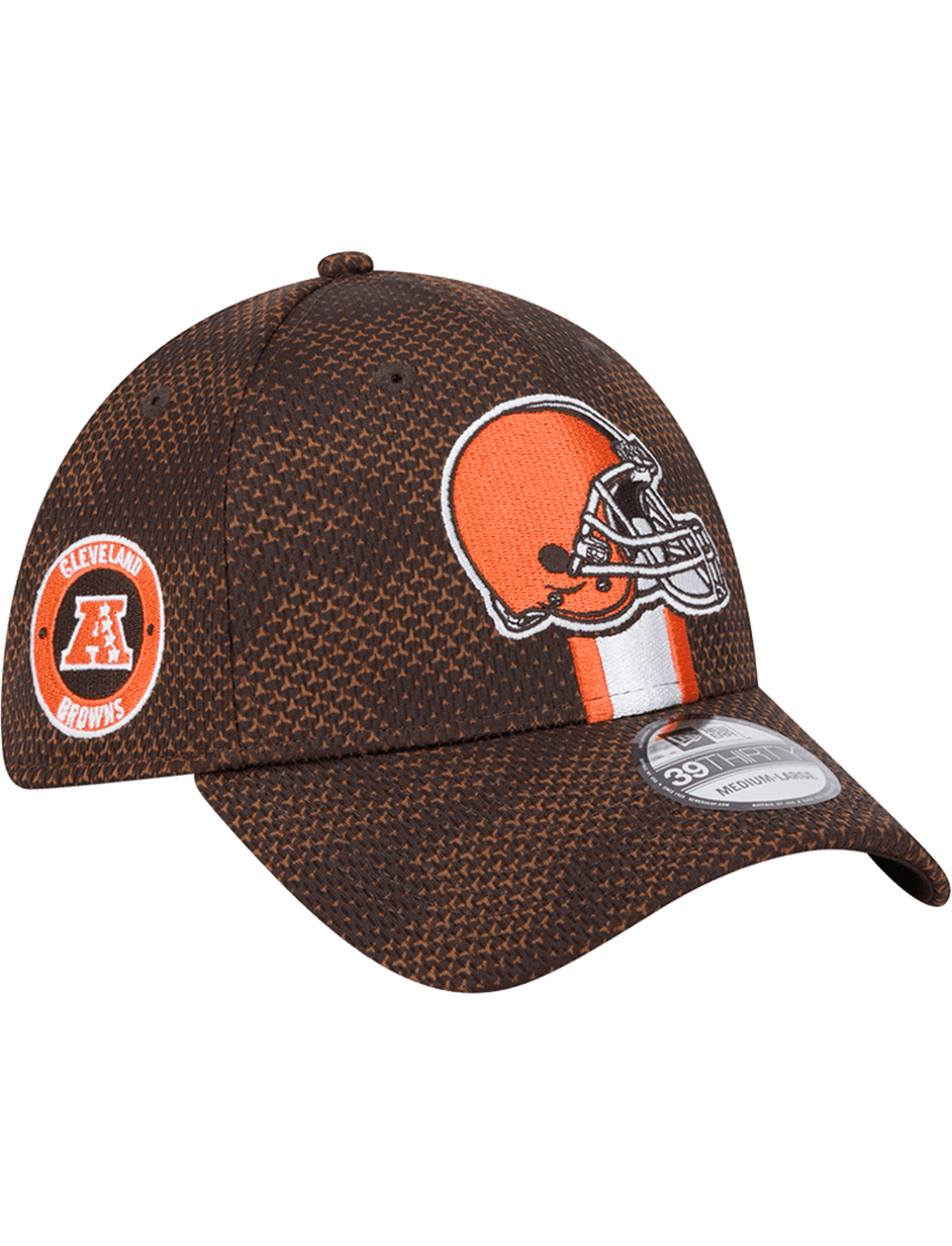New Era Caps Cleveland Browns New Era NFL 24 Sideline 39THIRTY Stretch-Fit Hat