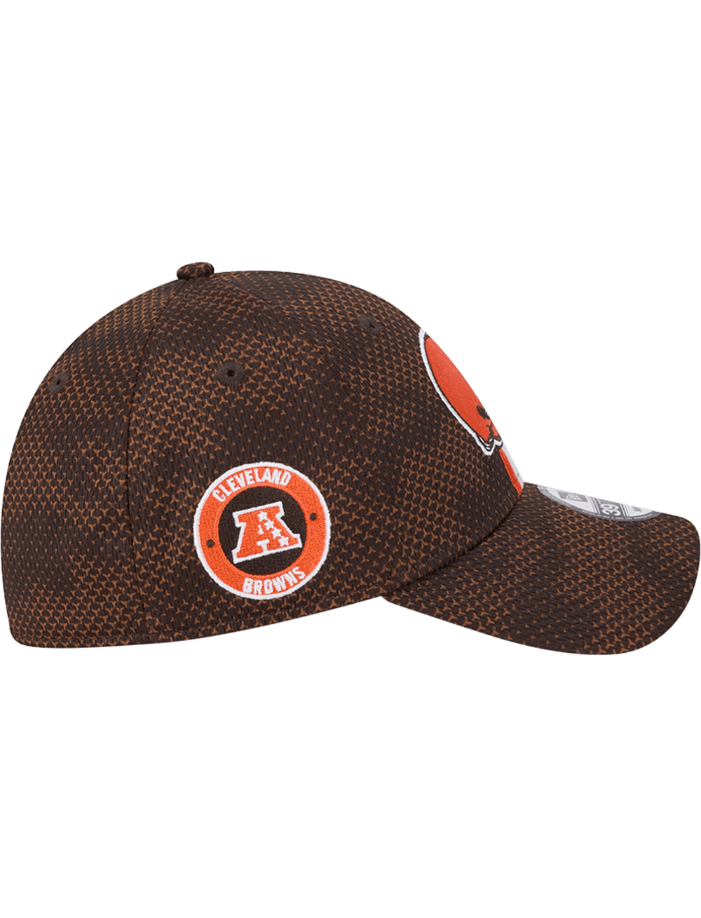 New Era Caps Cleveland Browns New Era NFL 24 Sideline 39THIRTY Stretch-Fit Hat