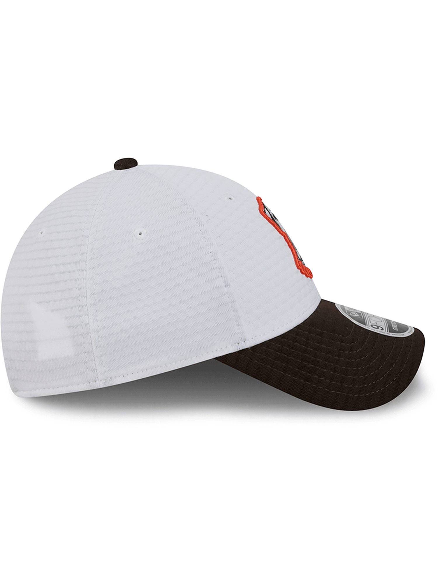 New Era Caps Cleveland Browns New Era NFL 24 Training 9FORTY Stretch-Snapback Hat - White