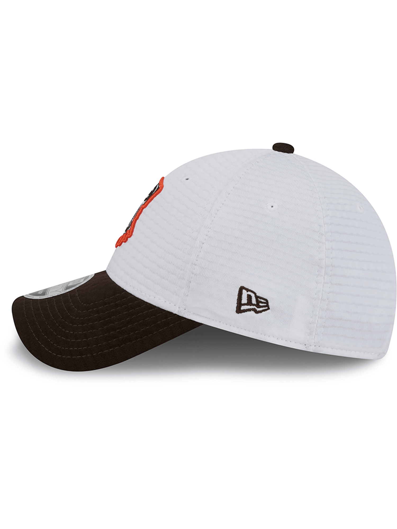 New Era Caps Cleveland Browns New Era NFL 24 Training 9FORTY Stretch-Snapback Hat - White