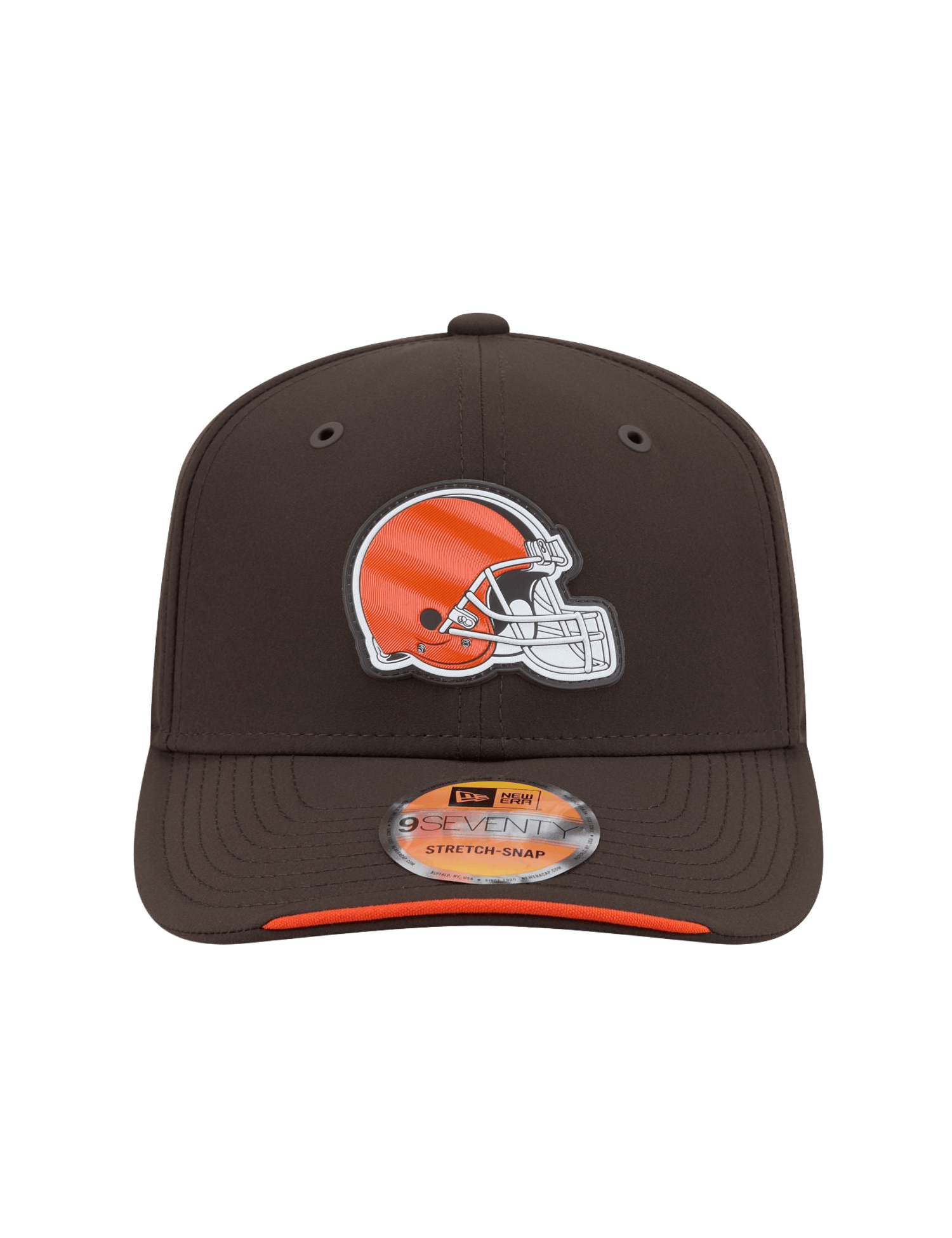 New Era Caps OSFM Cleveland Browns New Era NFL 26 Sideline 9SEVENTY Stretch-Snapback Hat - Brown
