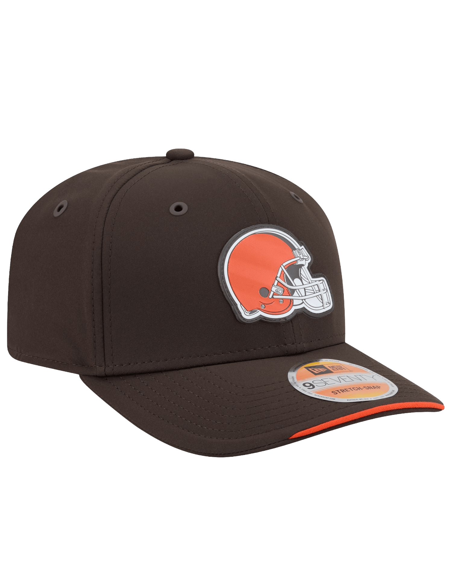 New Era Caps OSFM Cleveland Browns New Era NFL 26 Sideline 9SEVENTY Stretch-Snapback Hat - Brown